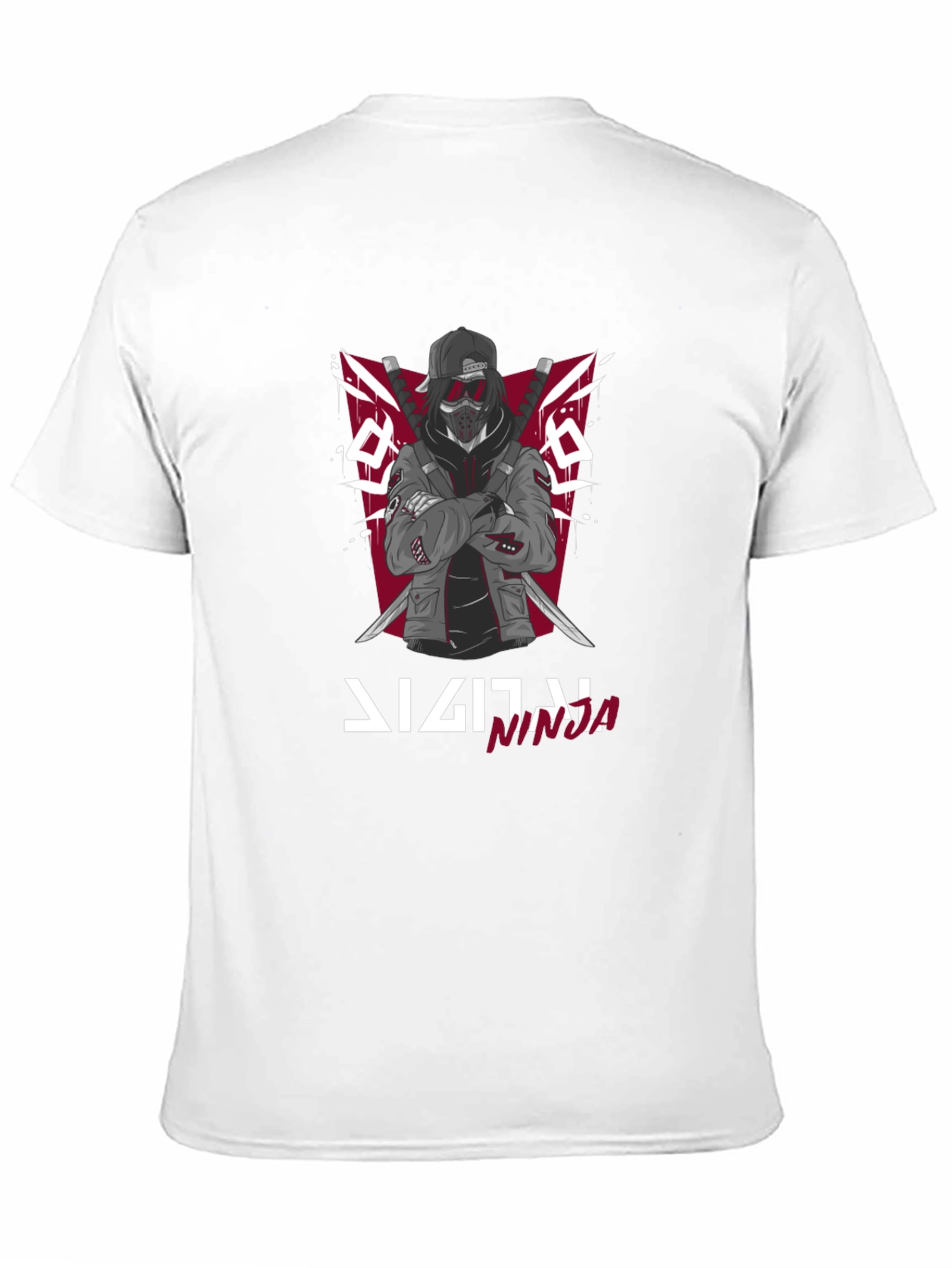 Digital Ninja Graphic T-Shirt - Cool Streetwear