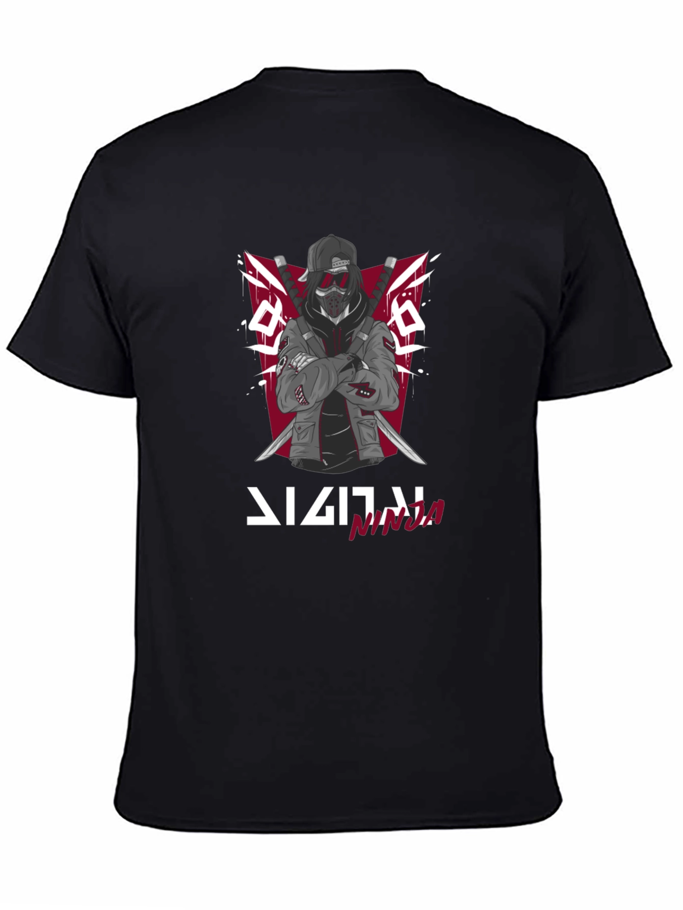 Digital Ninja Graphic T-Shirt - Cool Streetwear