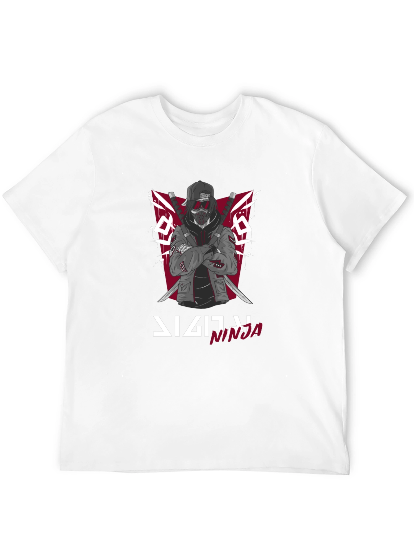 Digital Ninja Graphic T-Shirt - Cool Streetwear