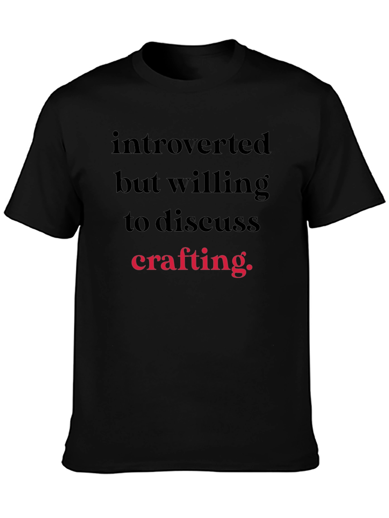 Introverted Crafting T-Shirt