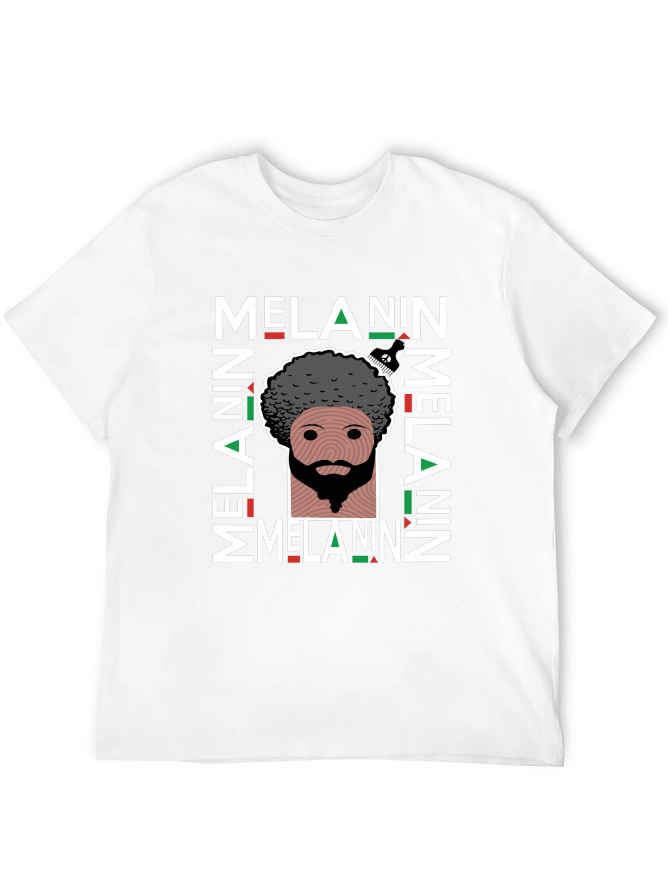 Melanin Pride Graphic T-Shirt Black