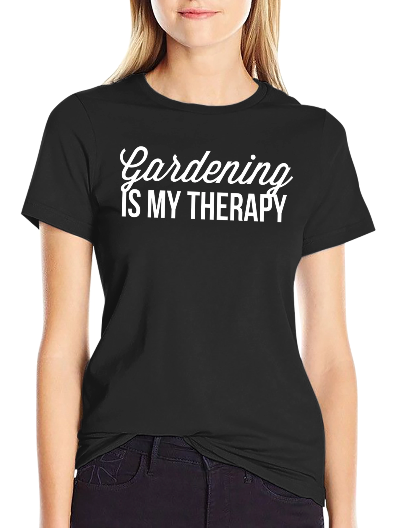 Gardening Is My Therapy Graphic Tee