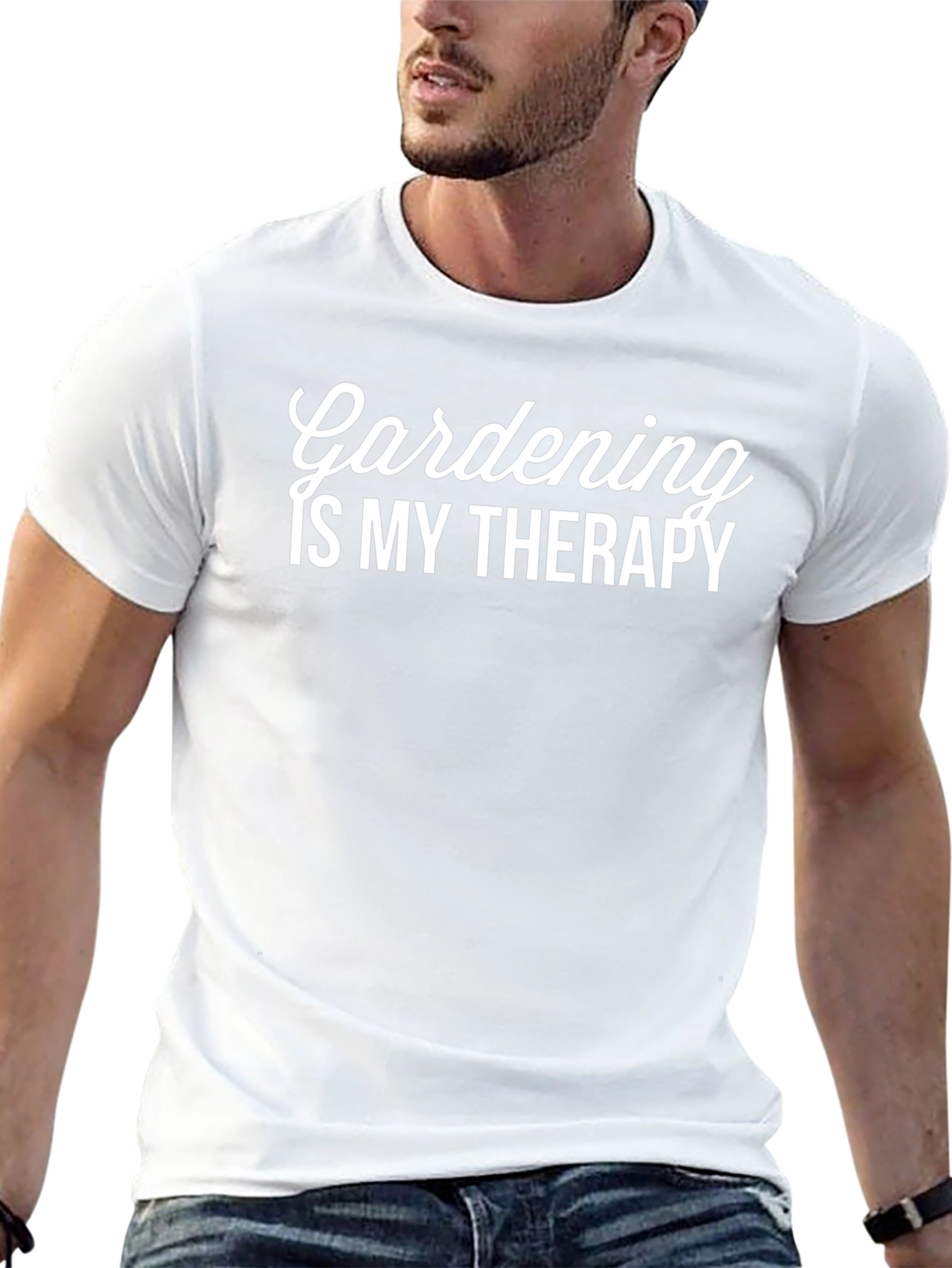 Gardening Is My Therapy Graphic Tee