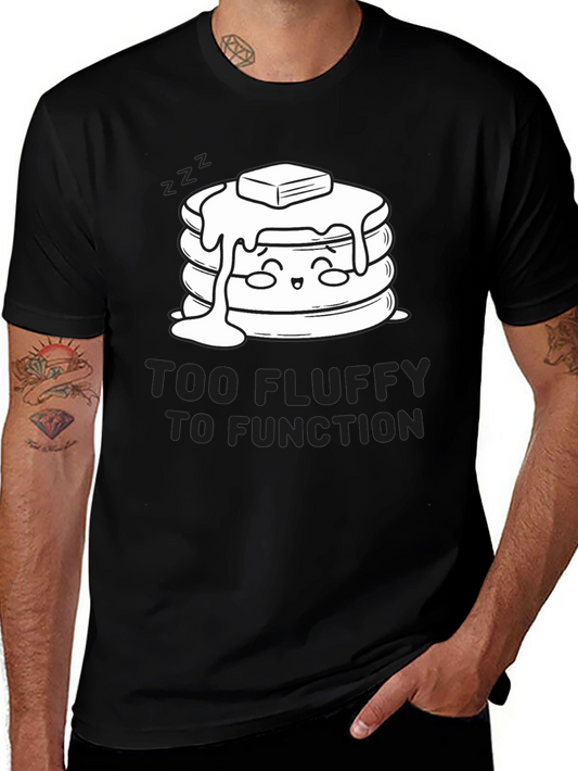 Too Fluffy to Function Graphic T-Shirt