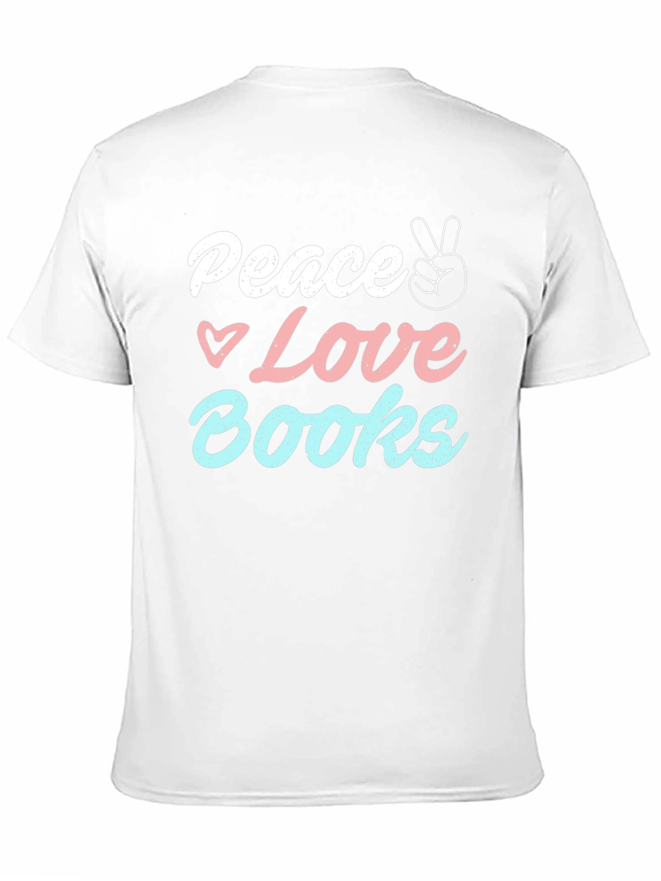 Peace Love Books T-Shirt