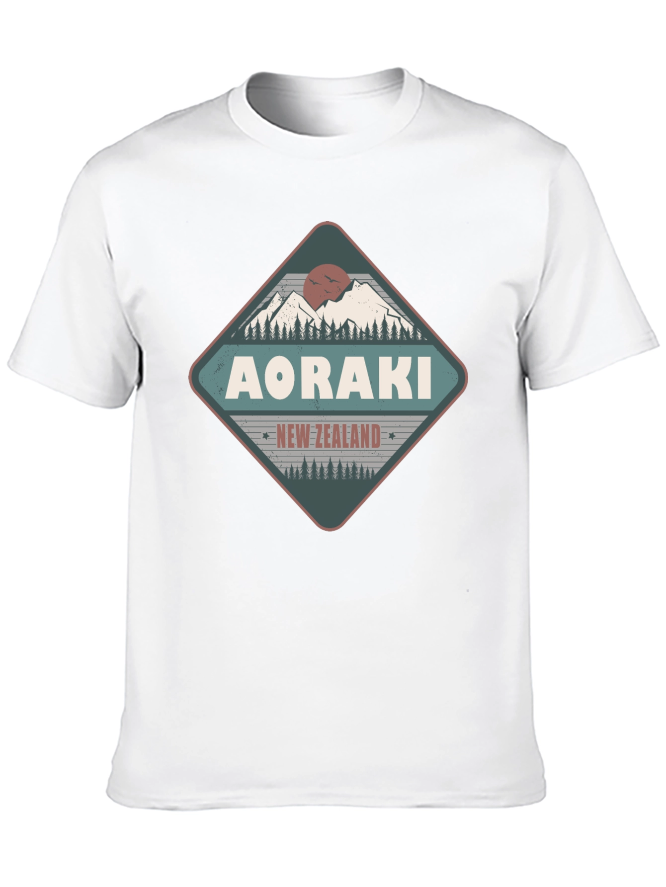 Aoraki New Zealand Graphic Tee