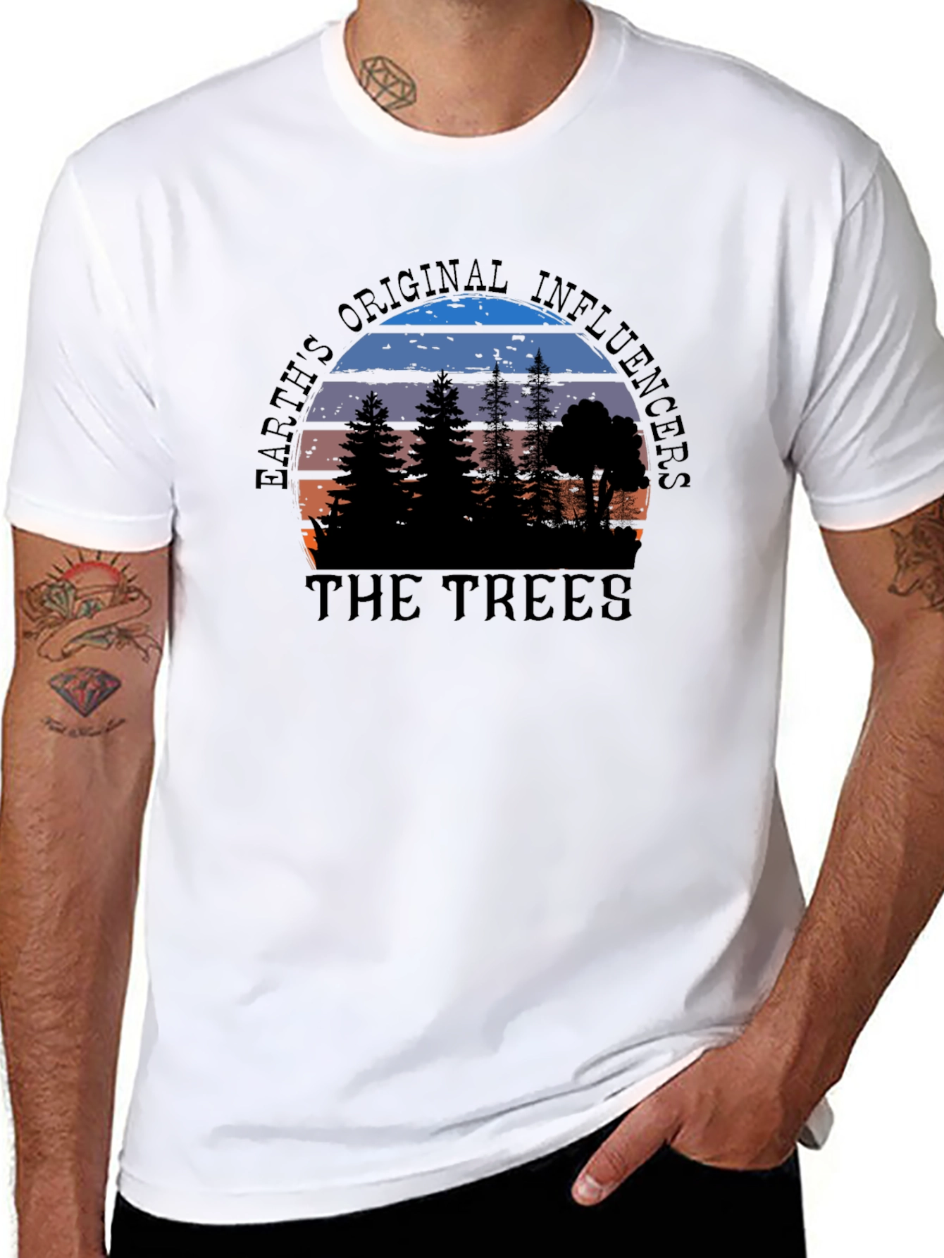 Earths Original Influencers - Trees Graphic Tee