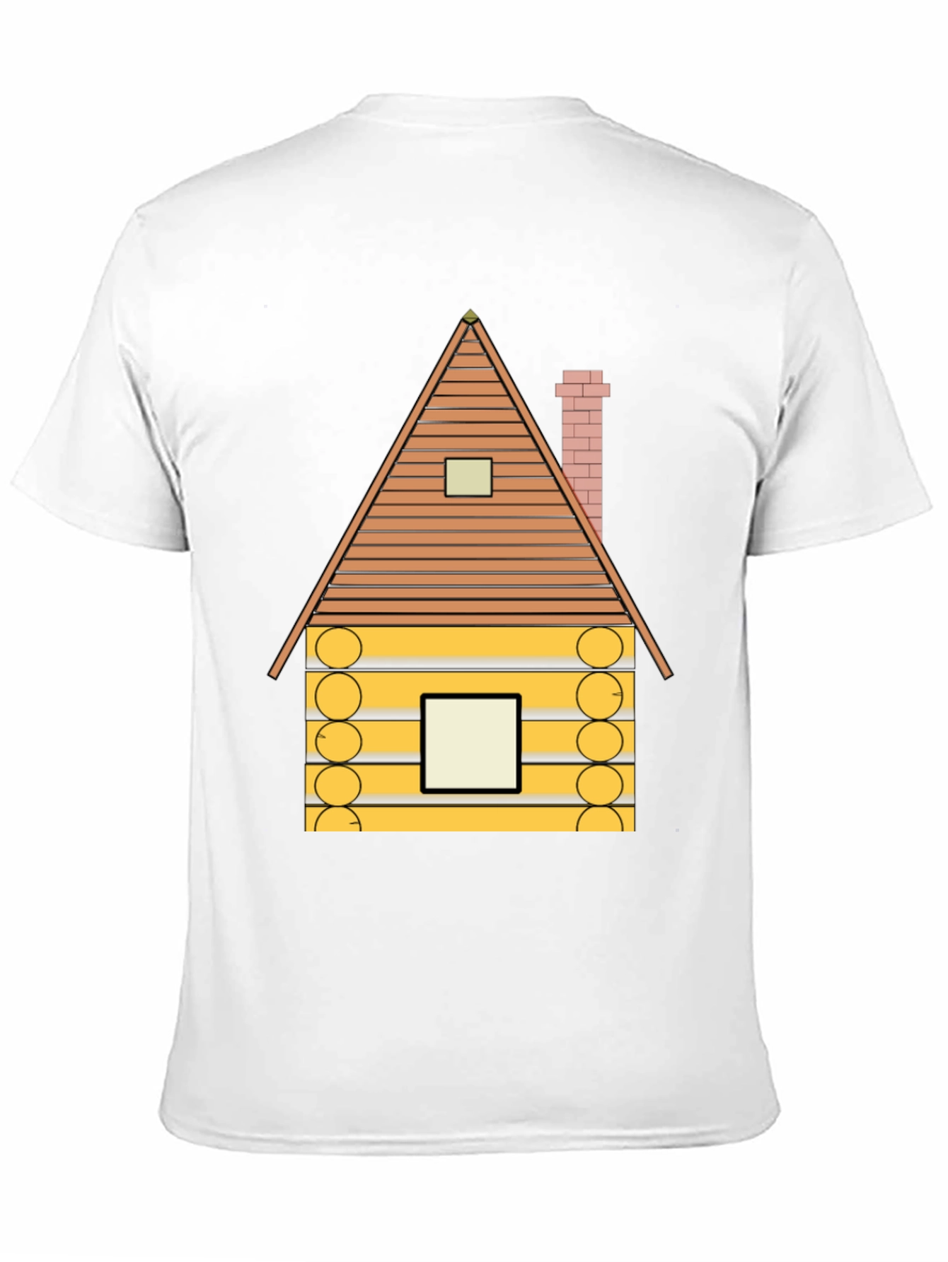 Log Cabin Graphic Tee - Cozy Style