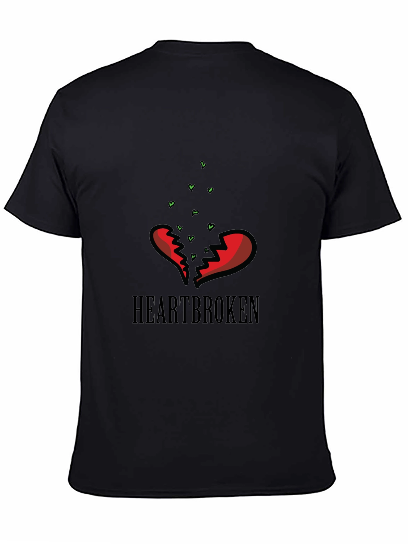Heartbroken Graphic T-Shirt - Express Your Feelings