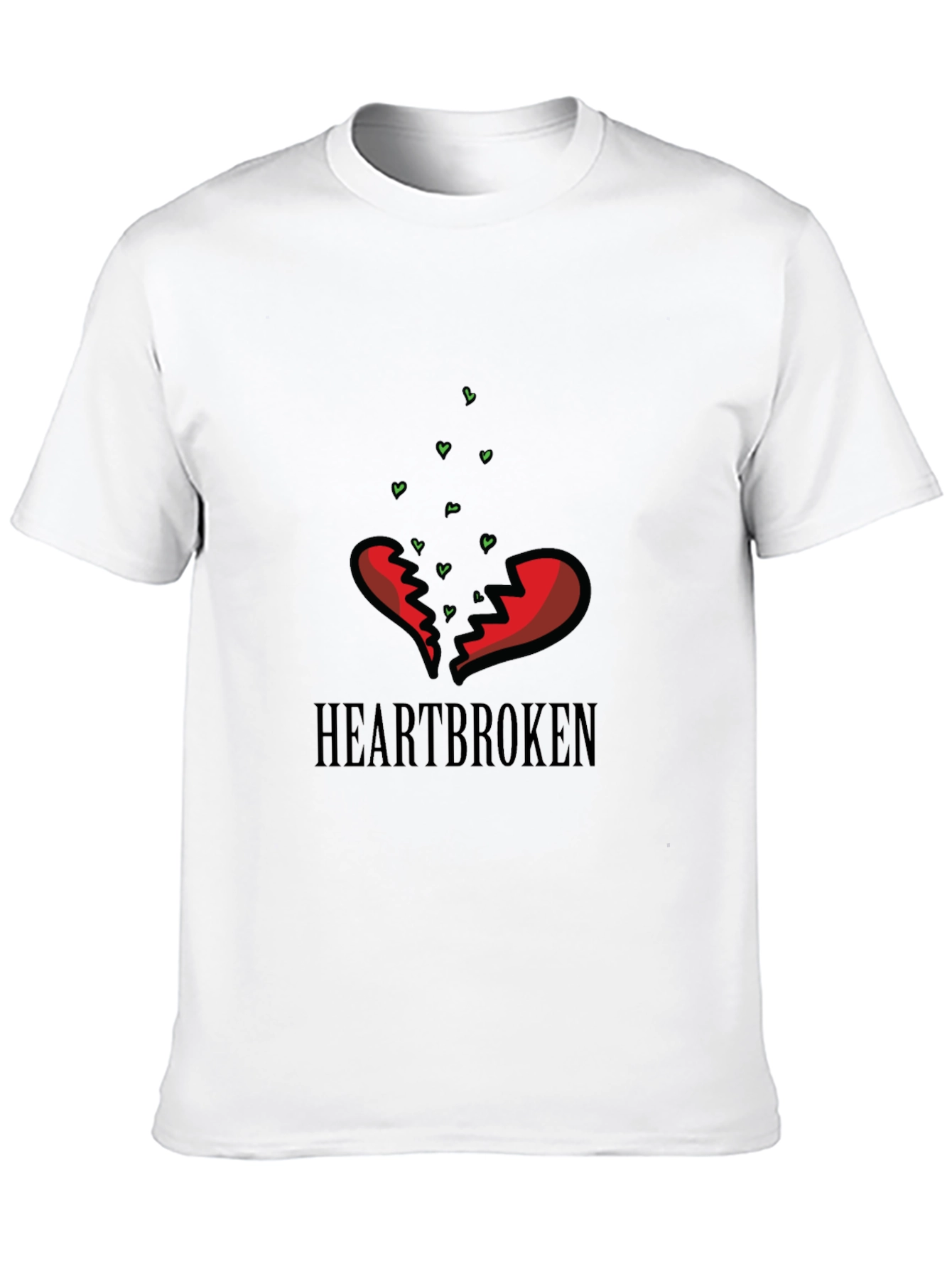 Heartbroken Graphic T-Shirt - Express Your Feelings