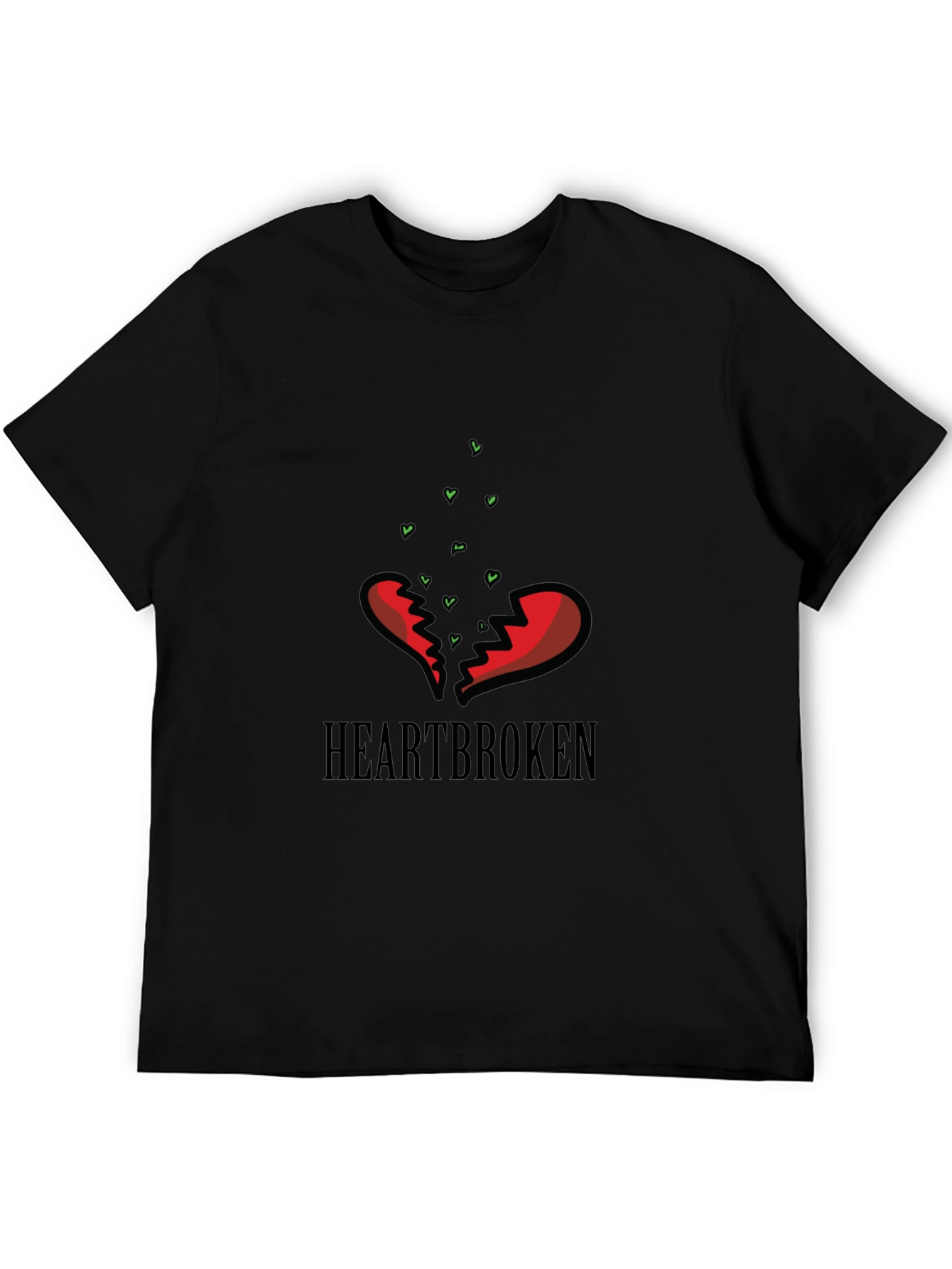 Heartbroken Graphic T-Shirt - Express Your Feelings