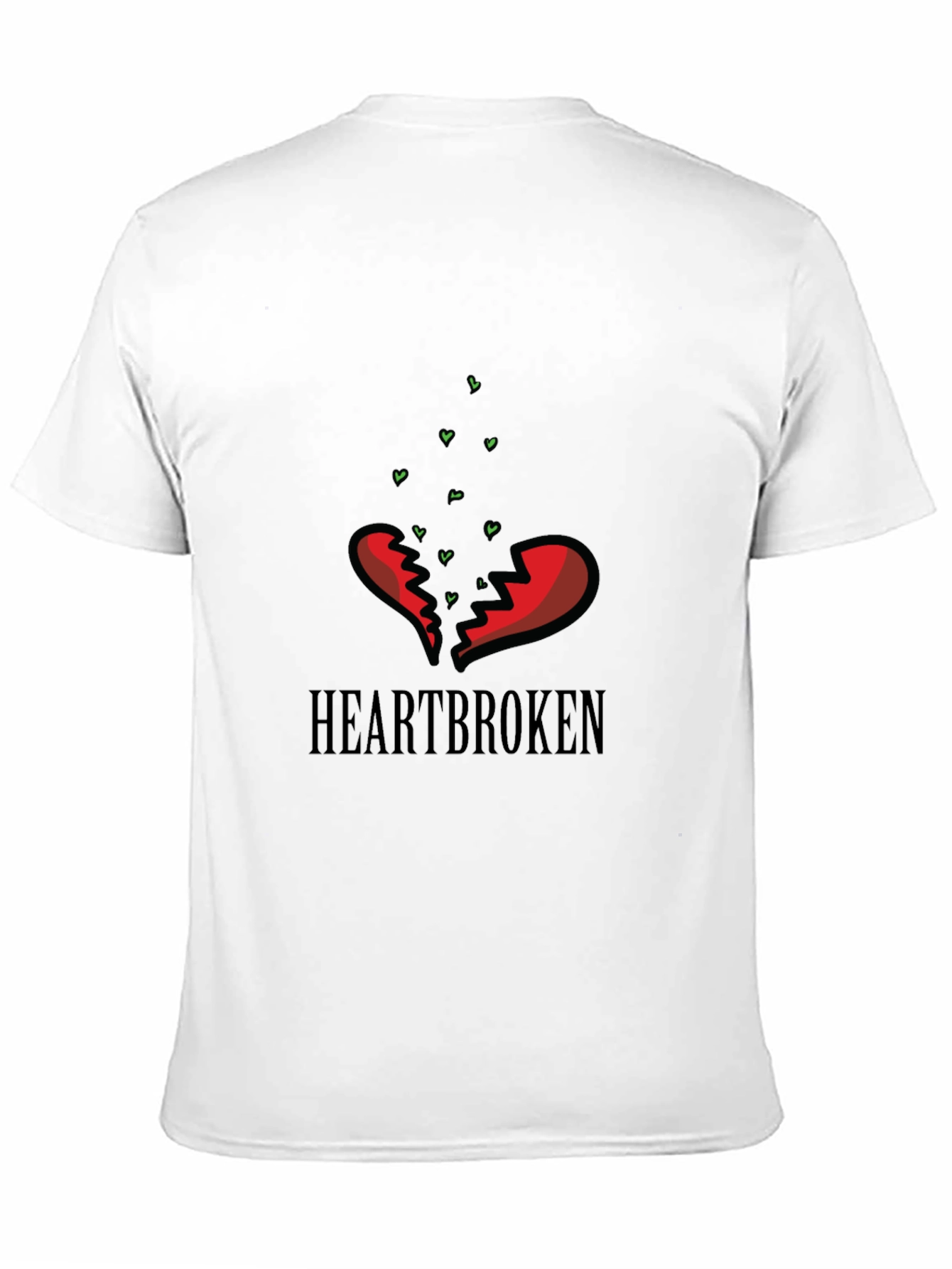 Heartbroken Graphic T-Shirt - Express Your Feelings