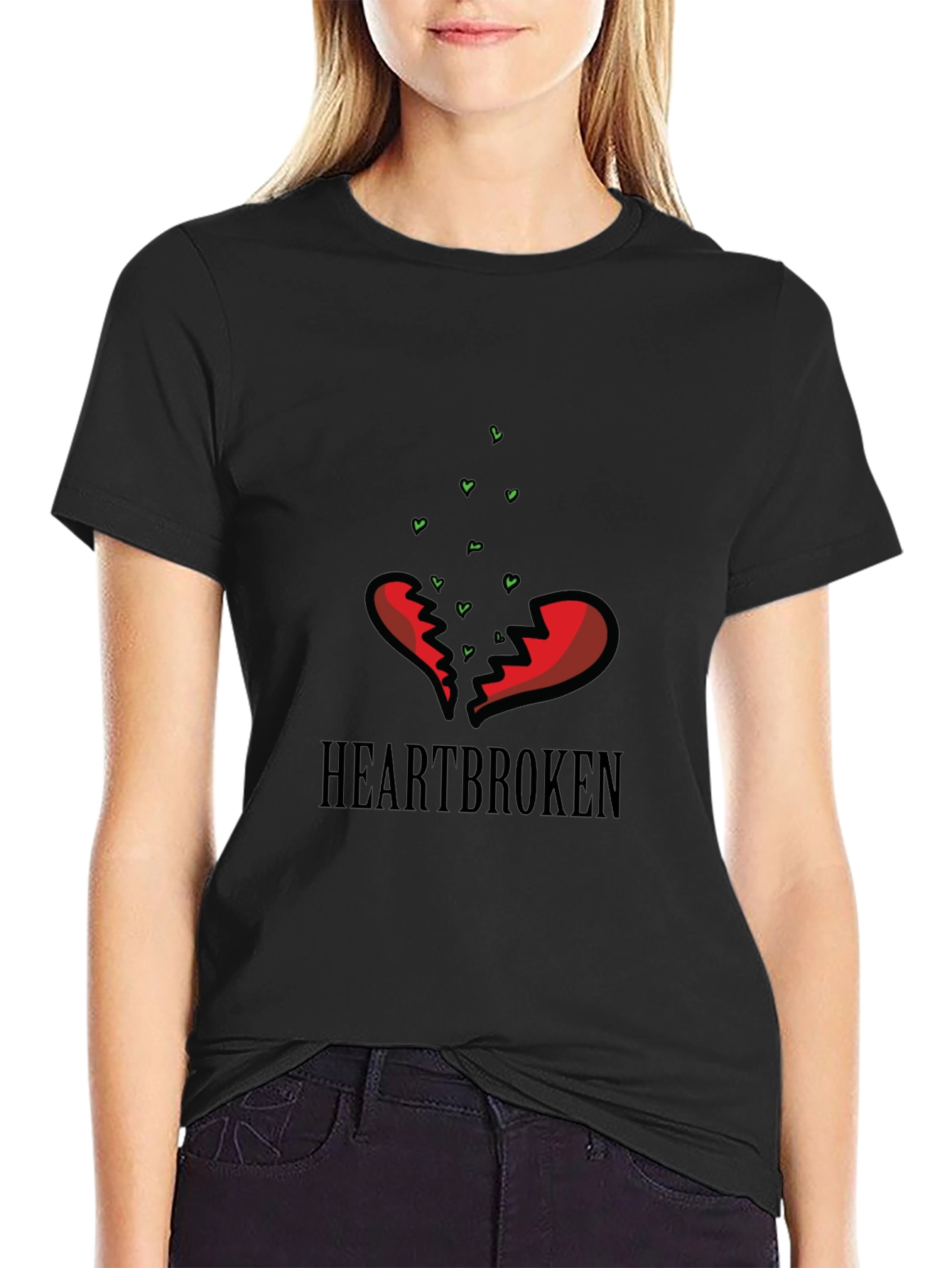 Heartbroken Graphic T-Shirt - Express Your Feelings