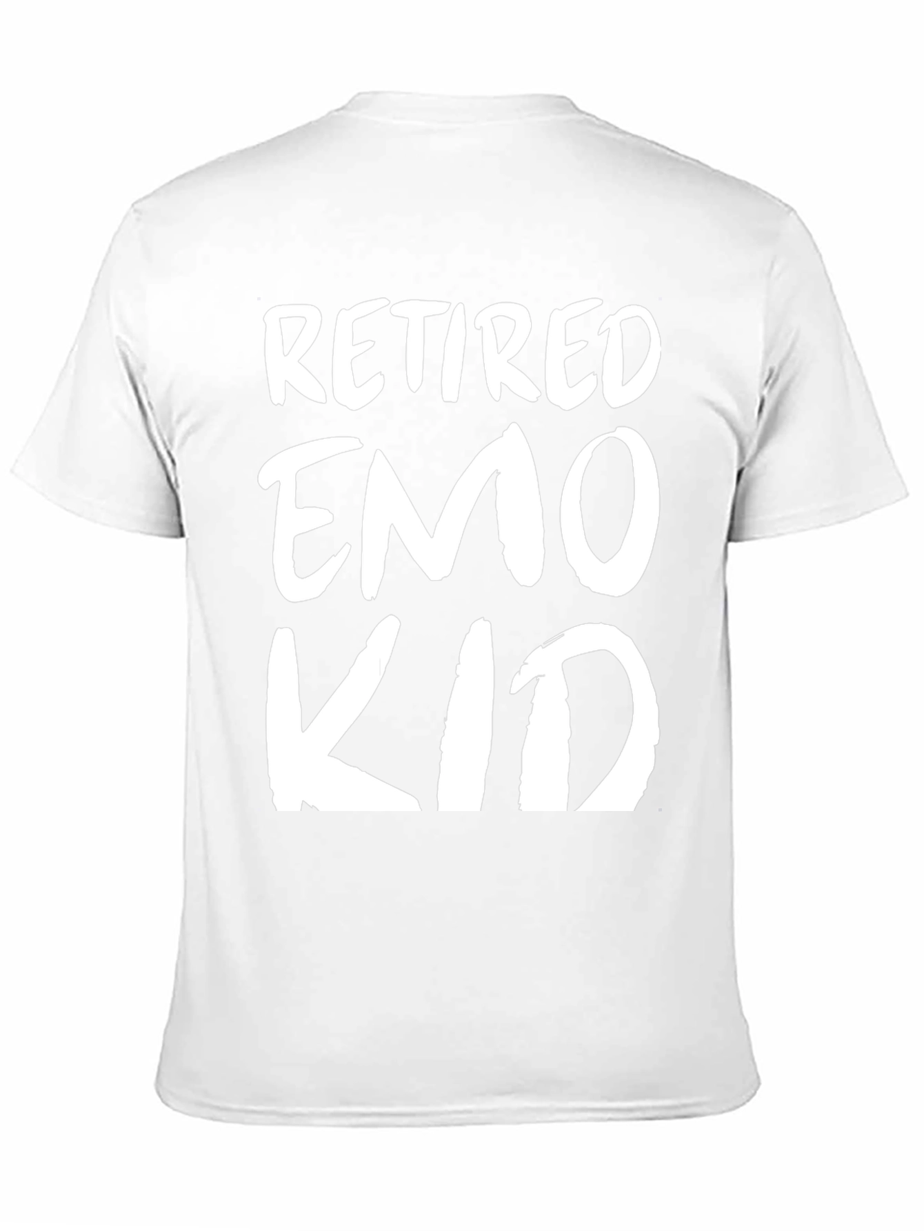 Retired Emo Kid Black Graphic T-Shirt