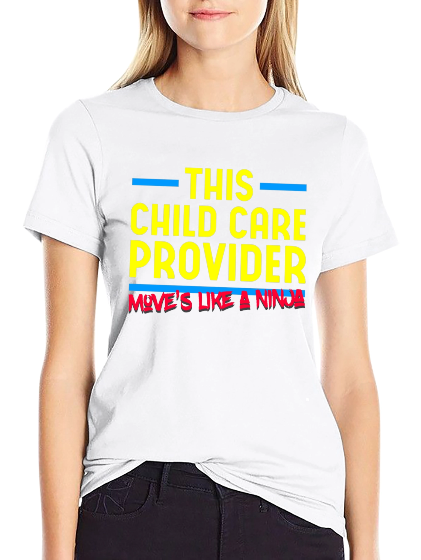 Child Care Provider Ninja T-Shirt