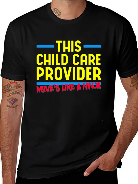 Child Care Provider Ninja T-Shirt