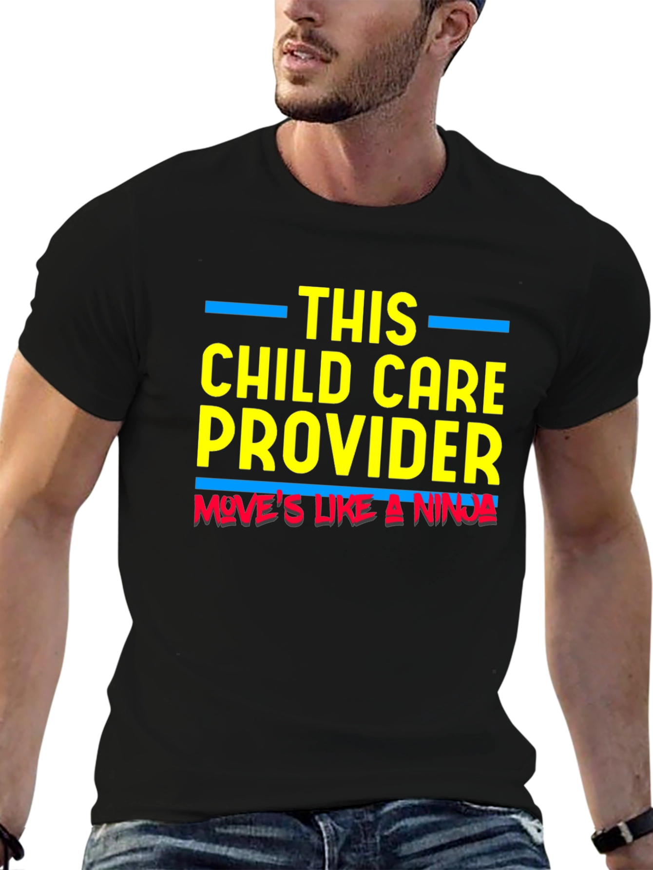 Child Care Provider Ninja T-Shirt