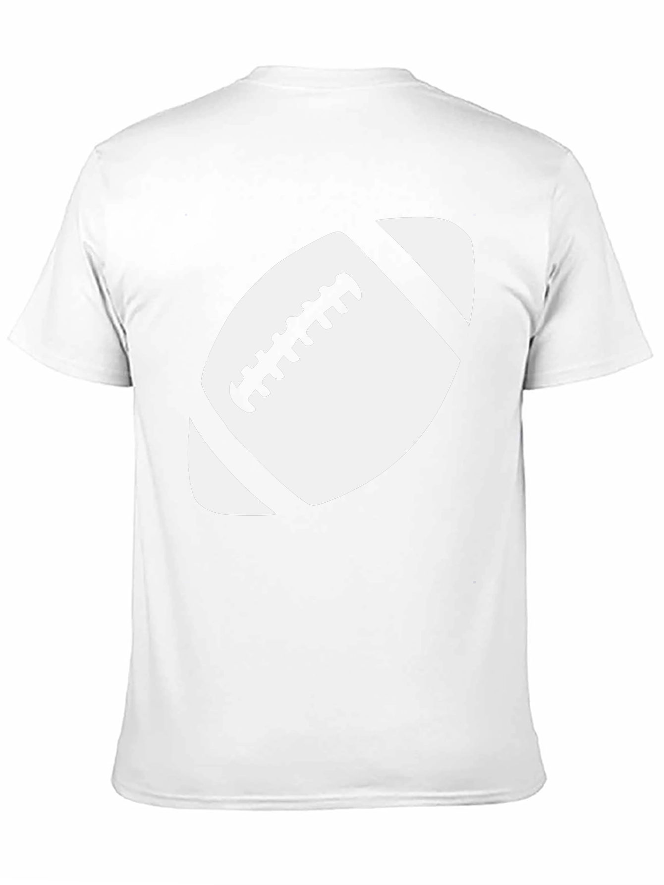 Football Graphic T-Shirt - Black Casual Tee