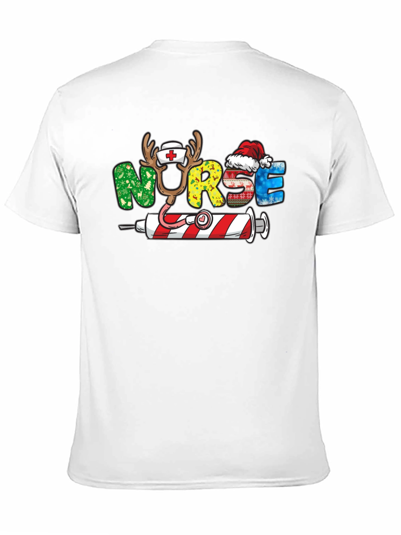 Christmas Nurse Graphic Tee