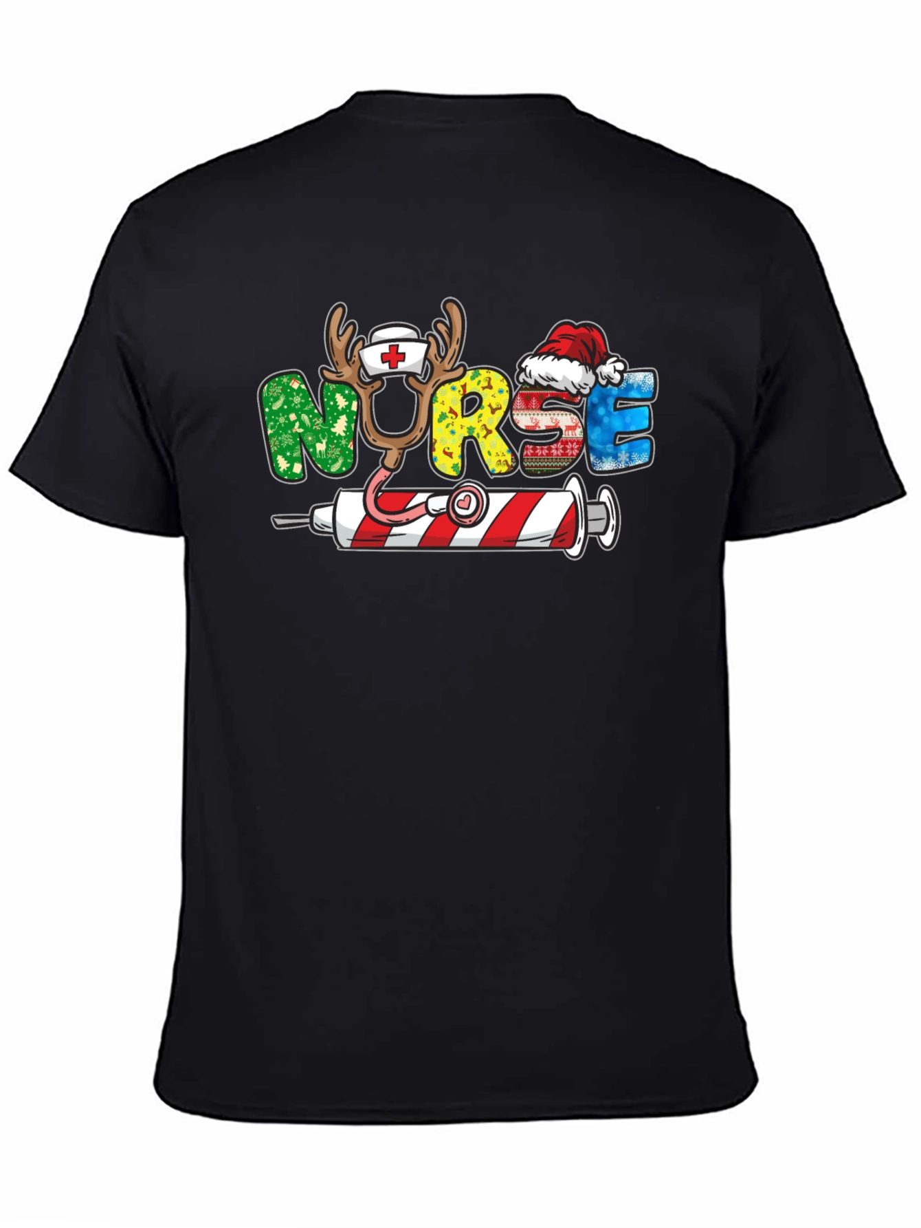 Christmas Nurse Graphic Tee