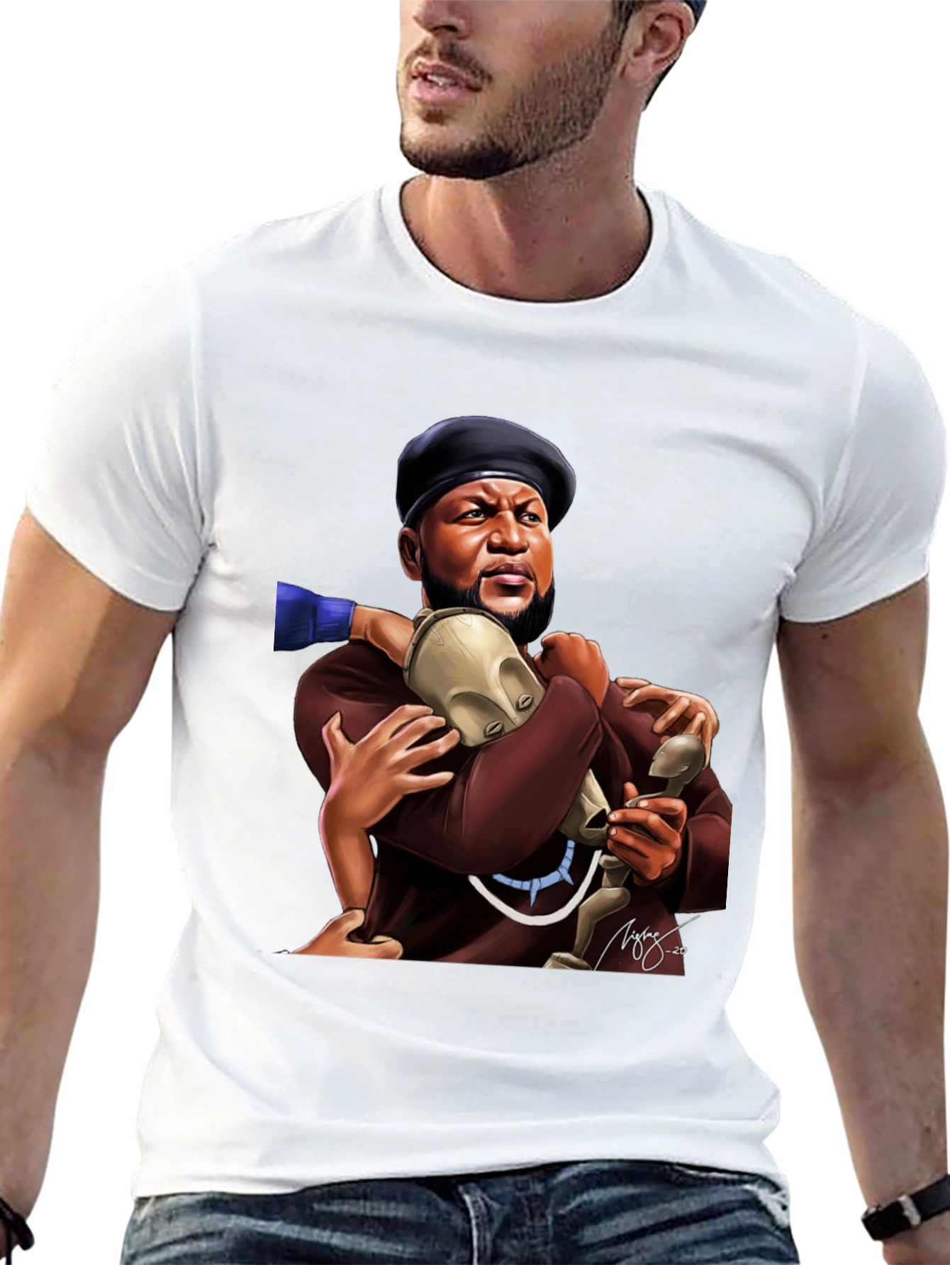 Graphic Print T-Shirt - Unique Design