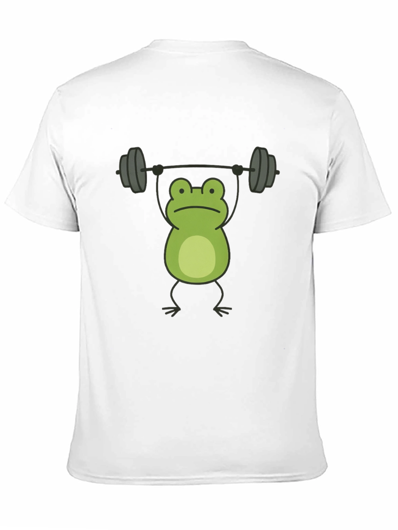 Frog Lifting Weights T-Shirt - Gym Humor Tee
