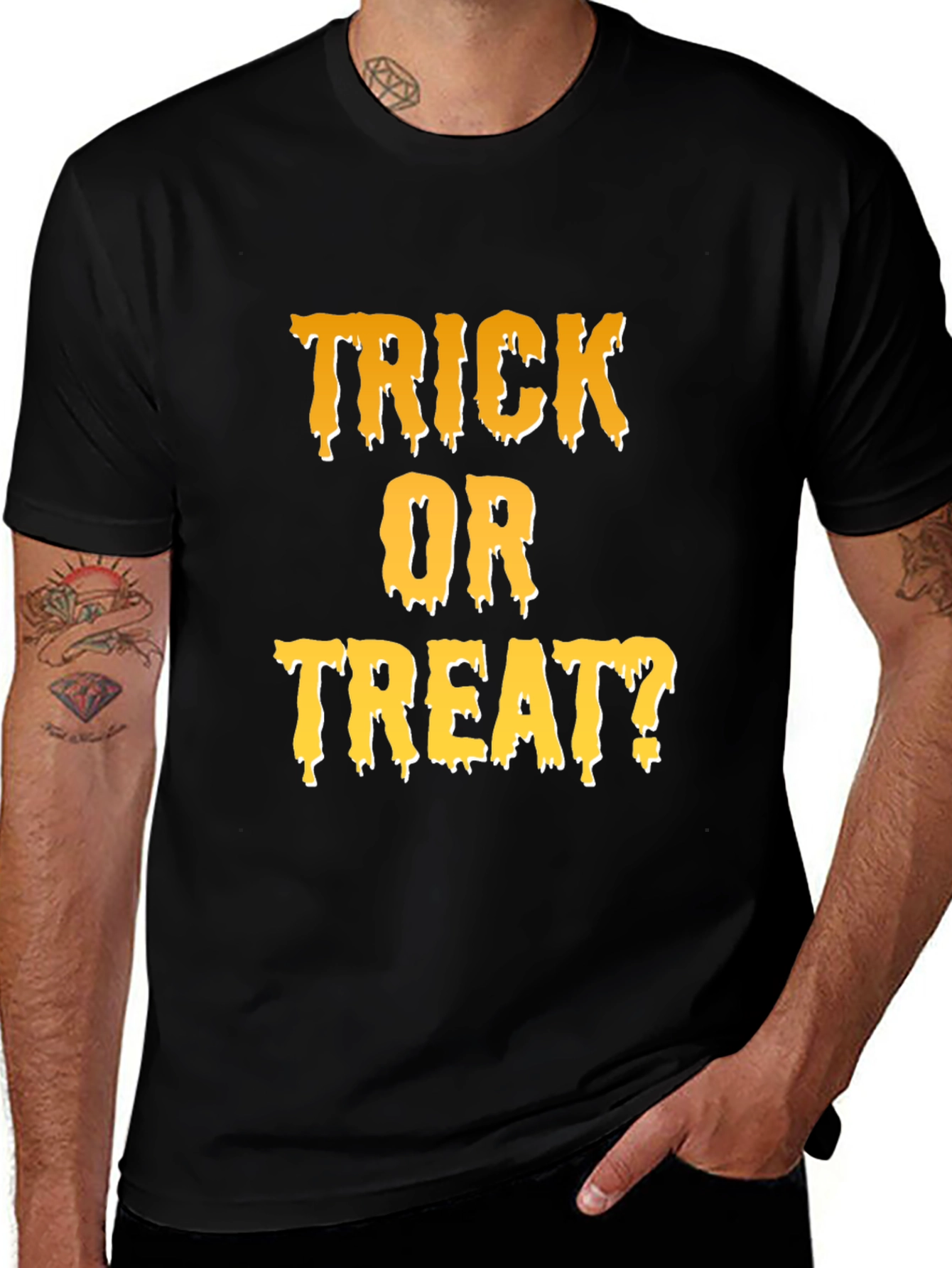 Trick or Treat Graphic Tee - Halloween T-Shirt