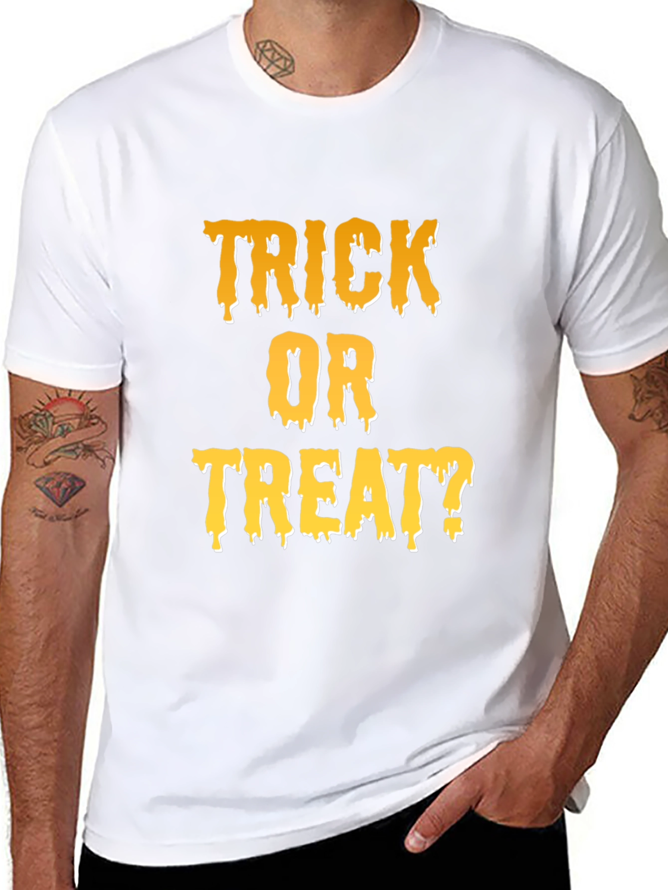 Trick or Treat Graphic Tee - Halloween T-Shirt