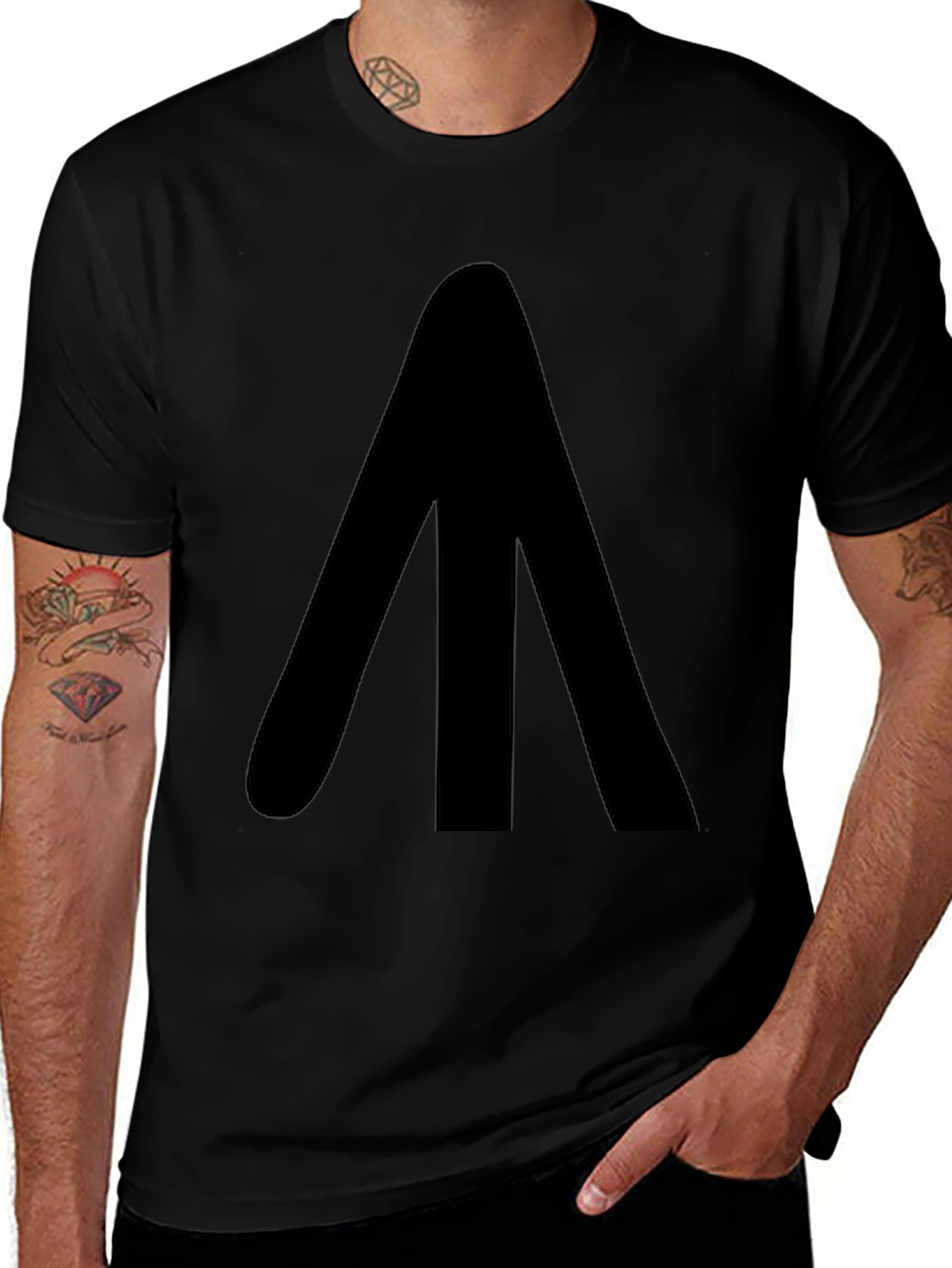 Minimalist Arrow T-Shirt - Modern Style