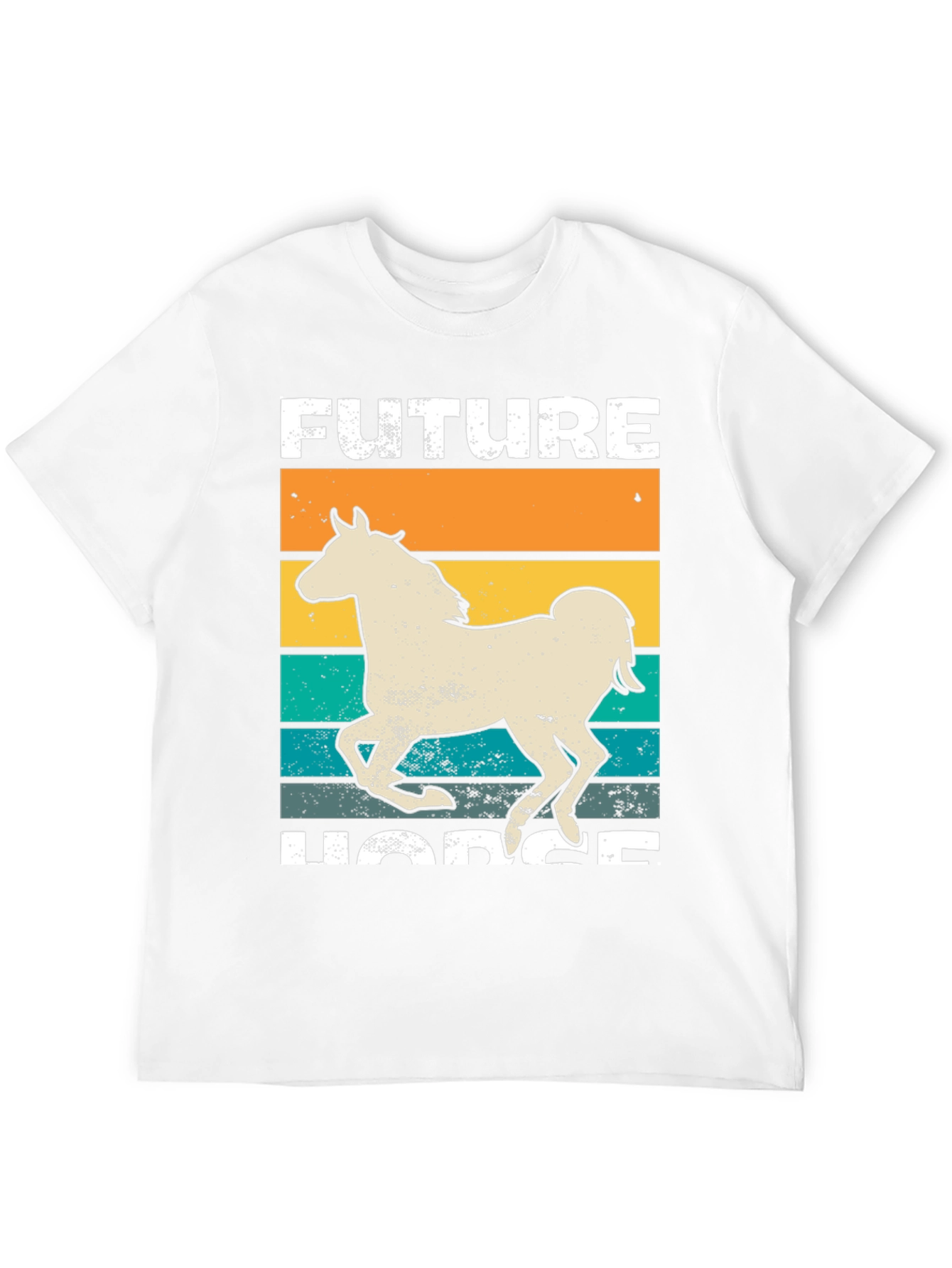 Future Horse Graphic T-Shirt