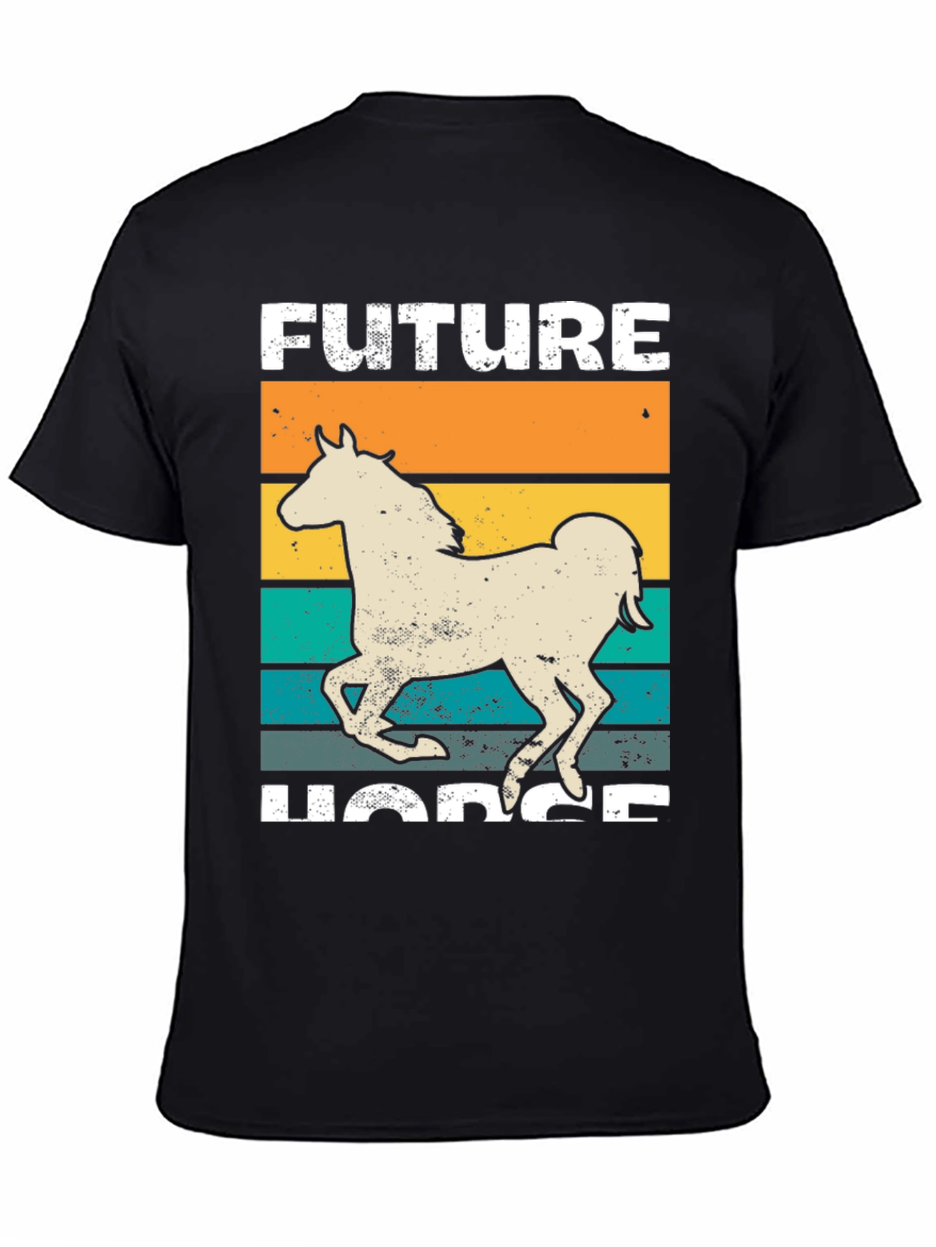 Future Horse Graphic T-Shirt