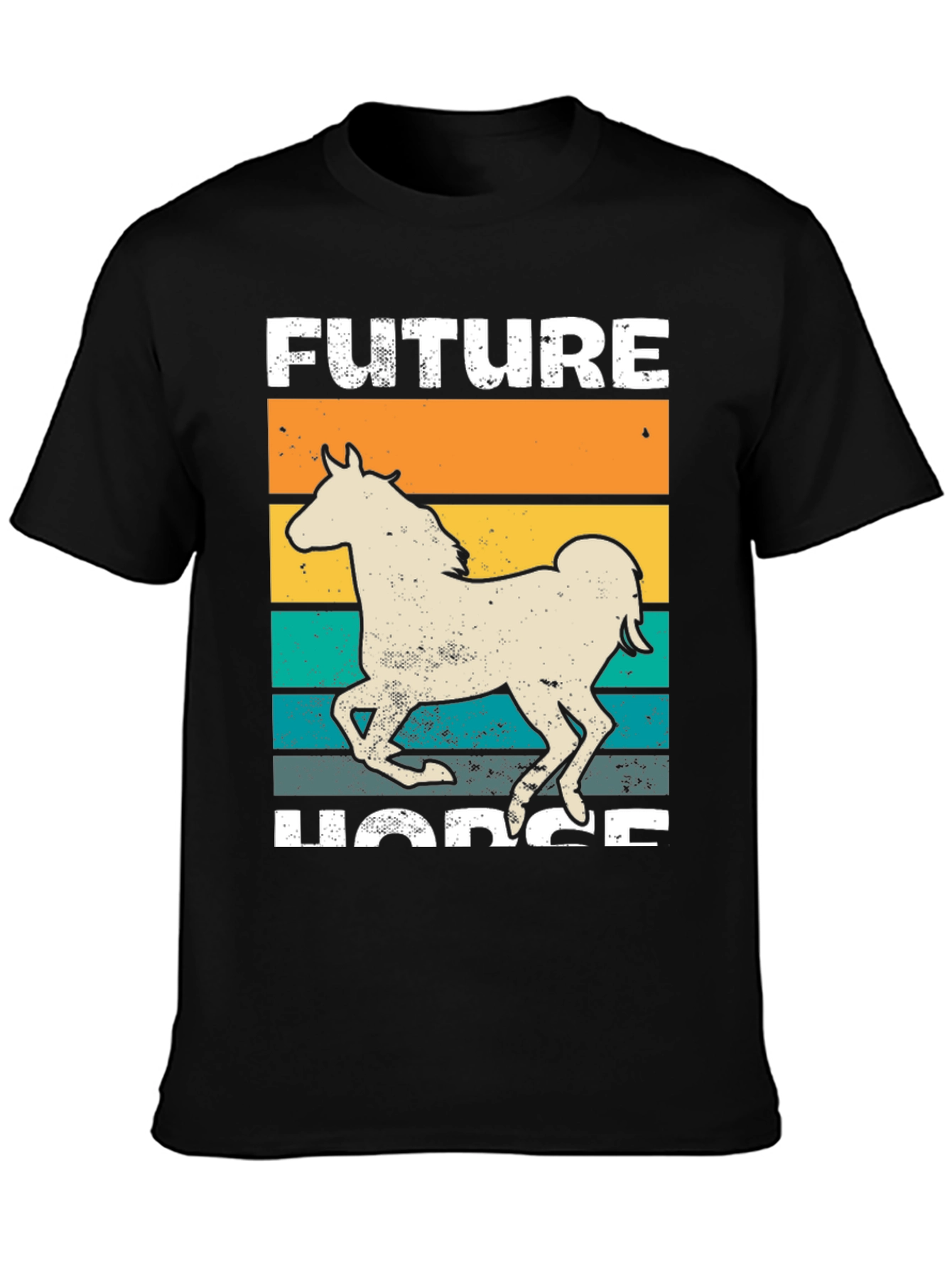 Future Horse Graphic T-Shirt