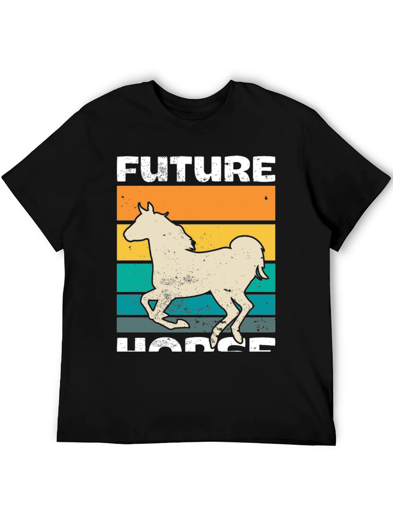 Future Horse Graphic T-Shirt