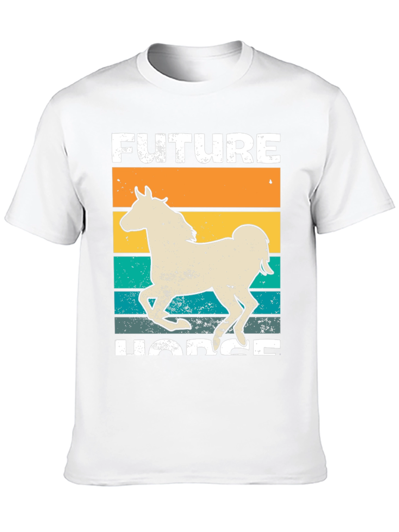 Future Horse Graphic T-Shirt