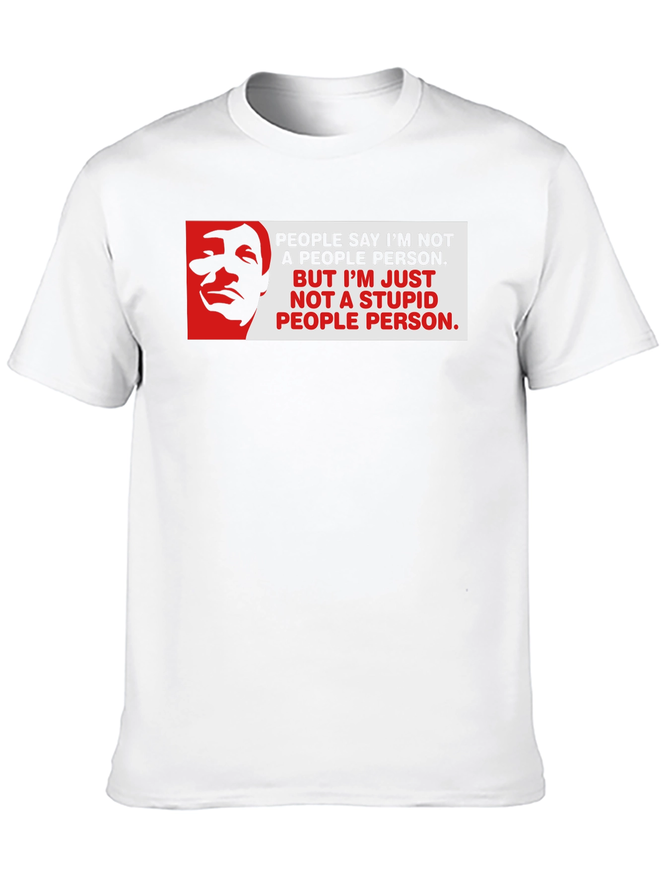 Funny Not a People Person Graphic T-Shirt