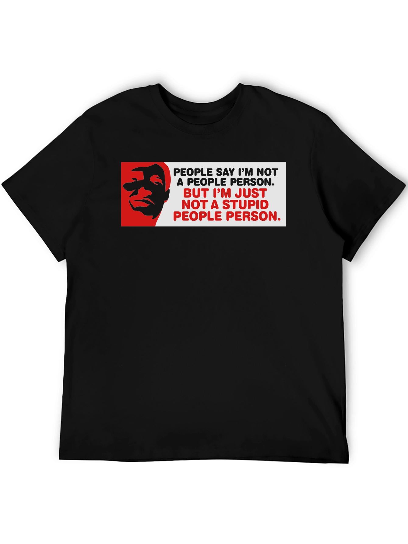 Funny Not a People Person Graphic T-Shirt