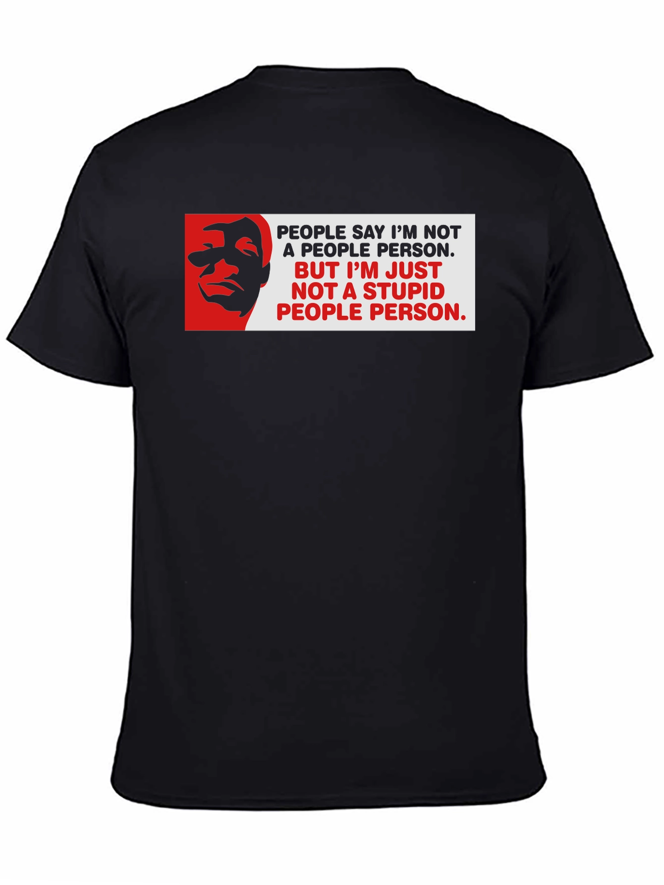 Funny Not a People Person Graphic T-Shirt