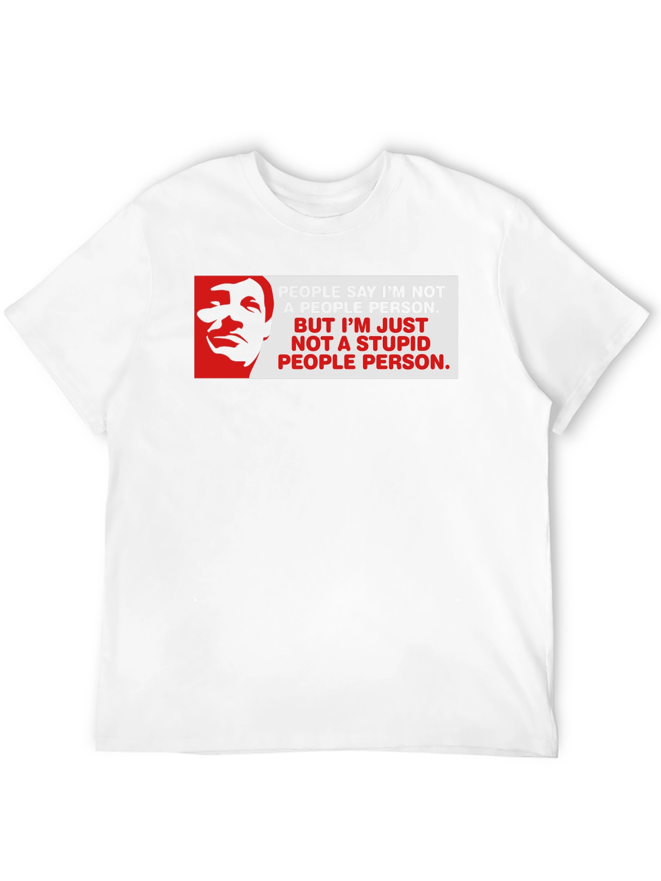 Funny Not a People Person Graphic T-Shirt