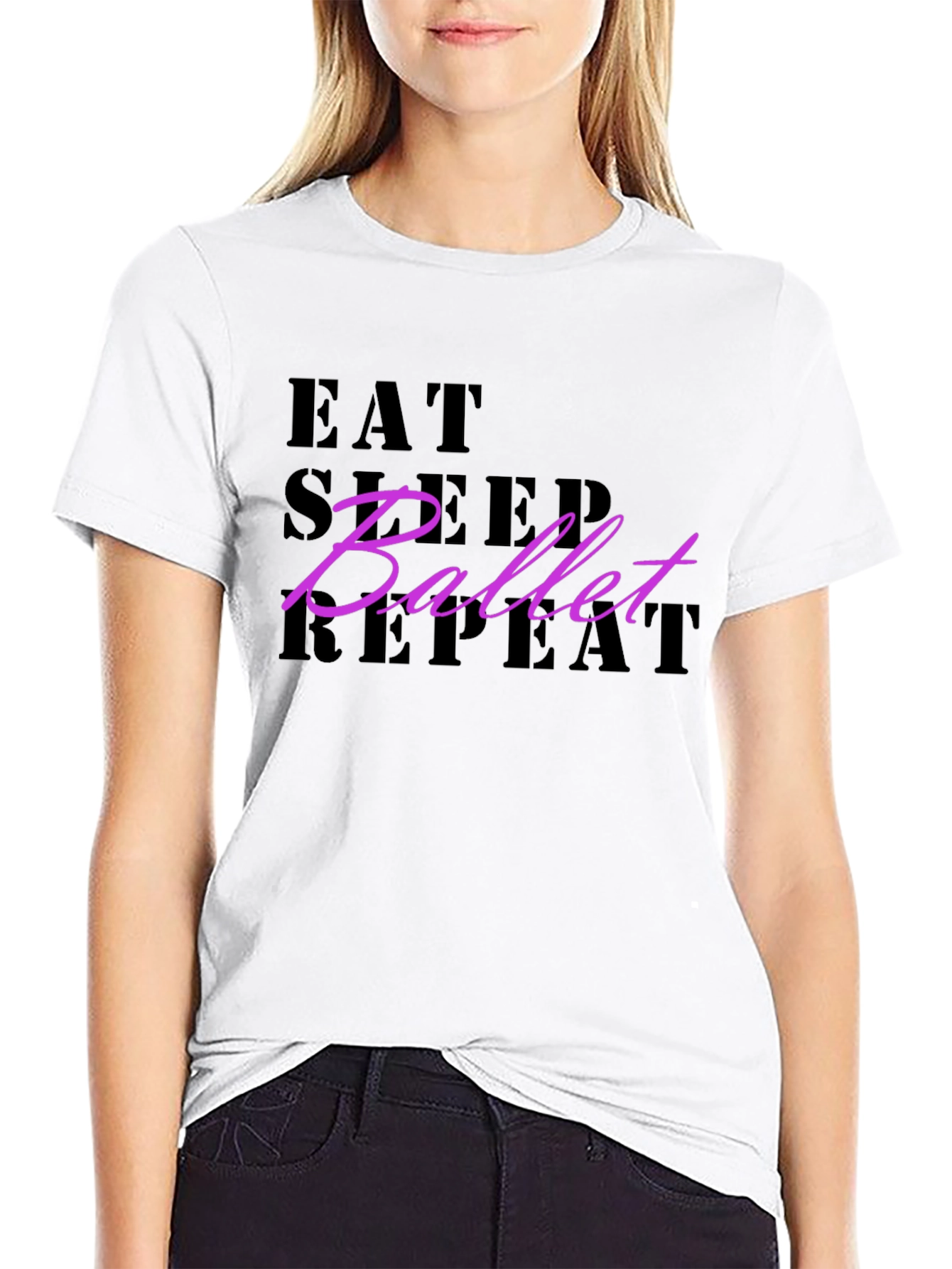Eat Sleep Ballet Repeat T-Shirt