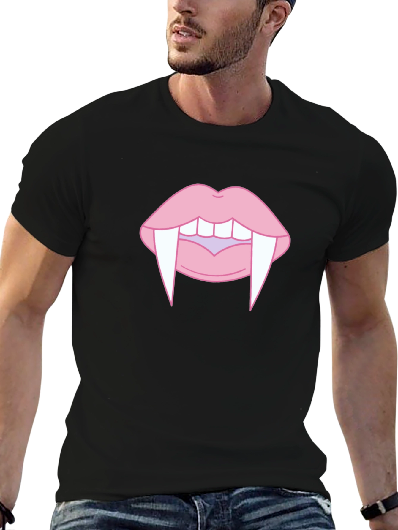 Vampire Lips Graphic Tee