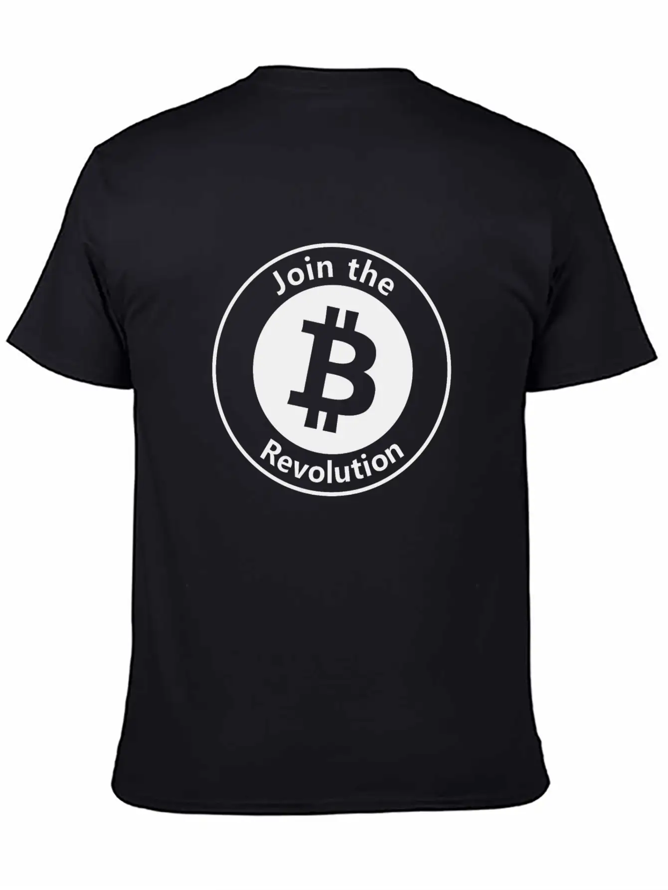 Join The Bitcoin Revolution Unisex Casual T-Shirt – Clean Design For Daily Comfort