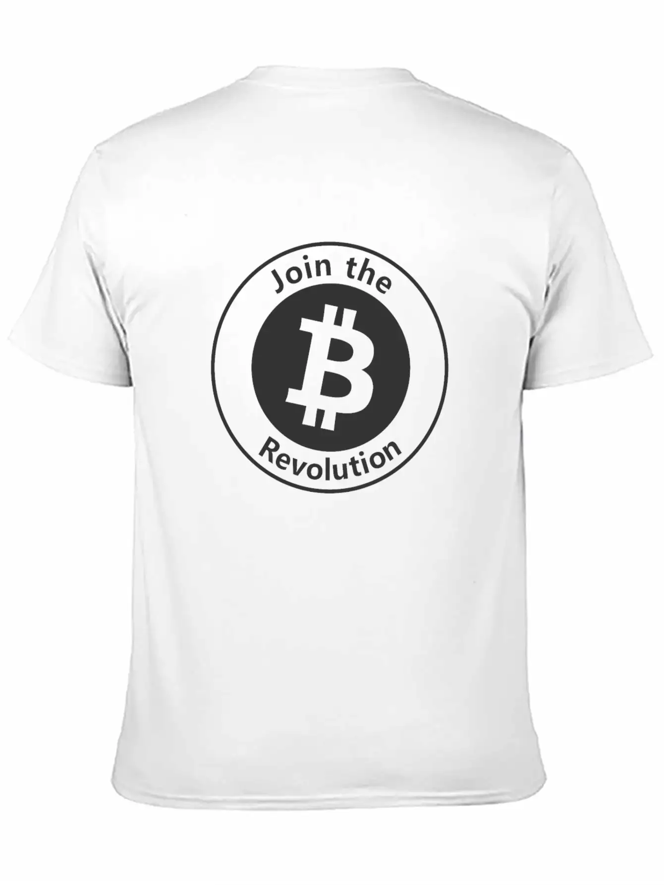 Join The Bitcoin Revolution Unisex Casual T-Shirt – Clean Design For Daily Comfort