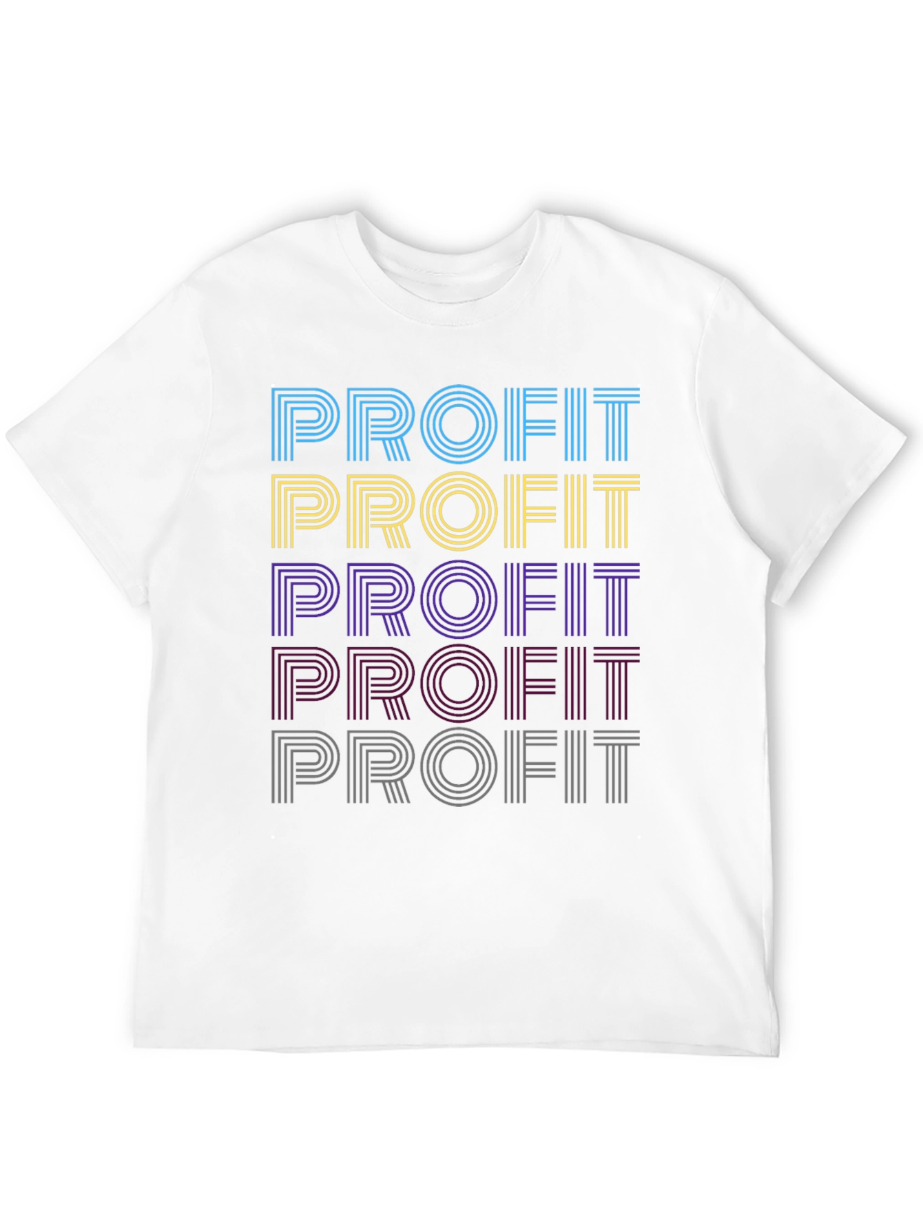 Retro Profit Graphic Tee - Unisex T-Shirt
