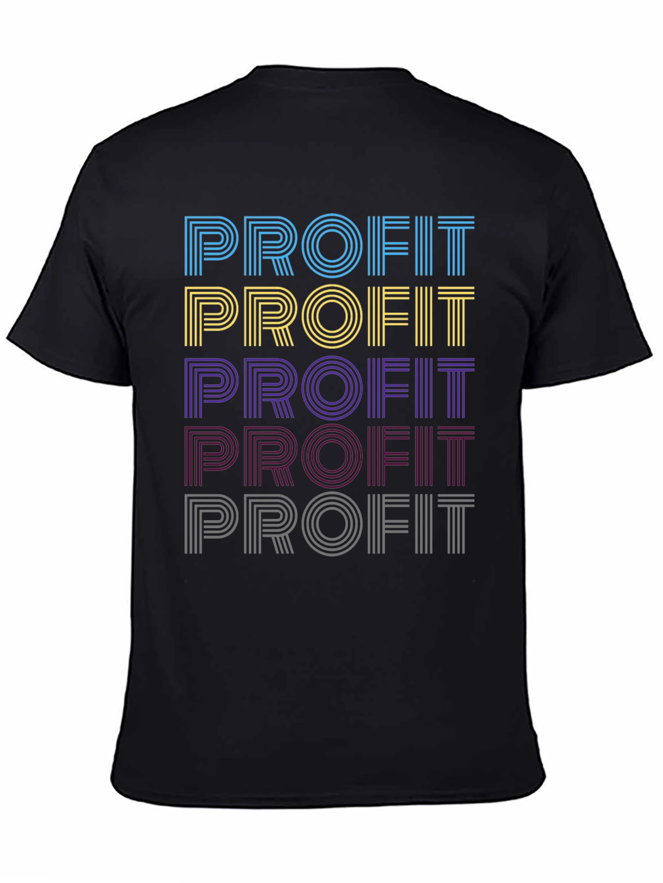 Retro Profit Graphic Tee - Unisex T-Shirt