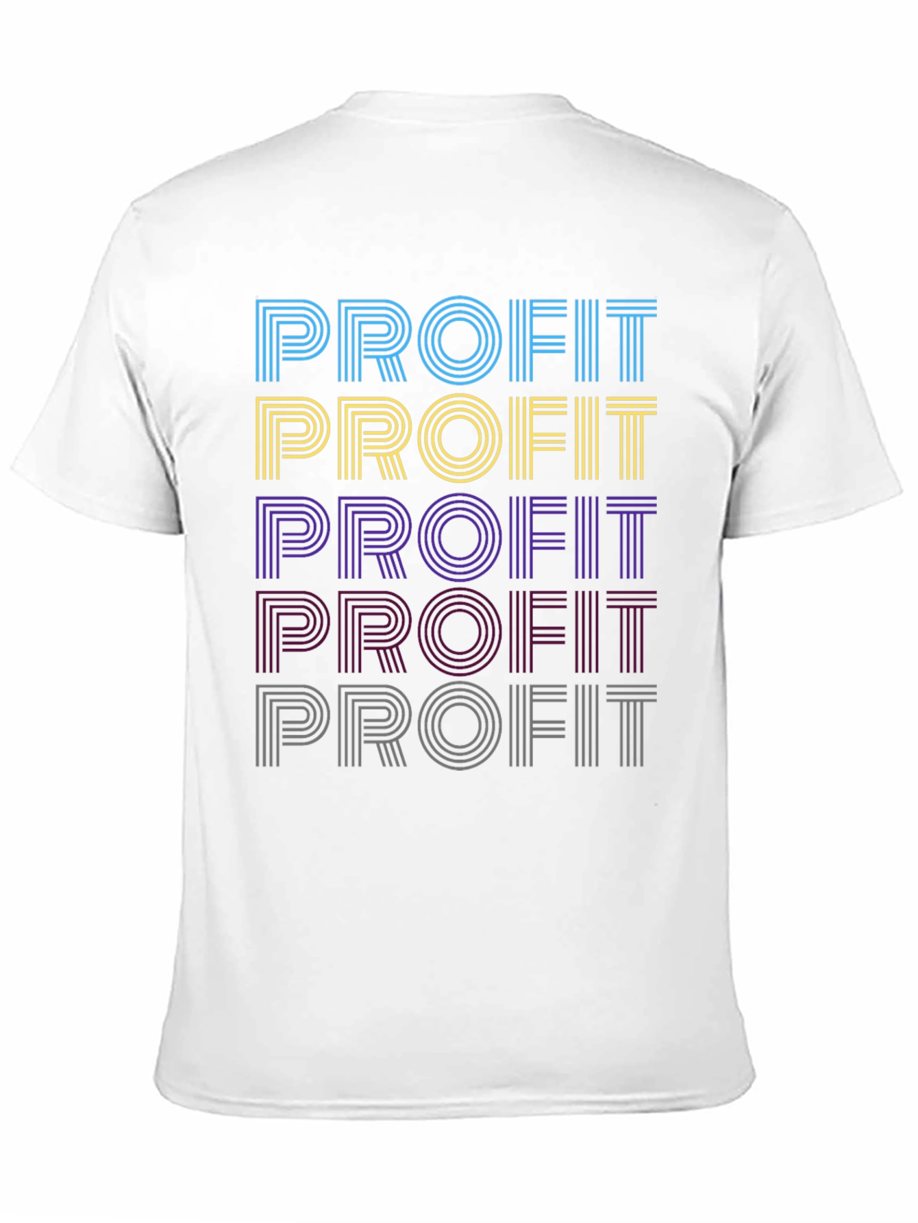 Retro Profit Graphic Tee - Unisex T-Shirt