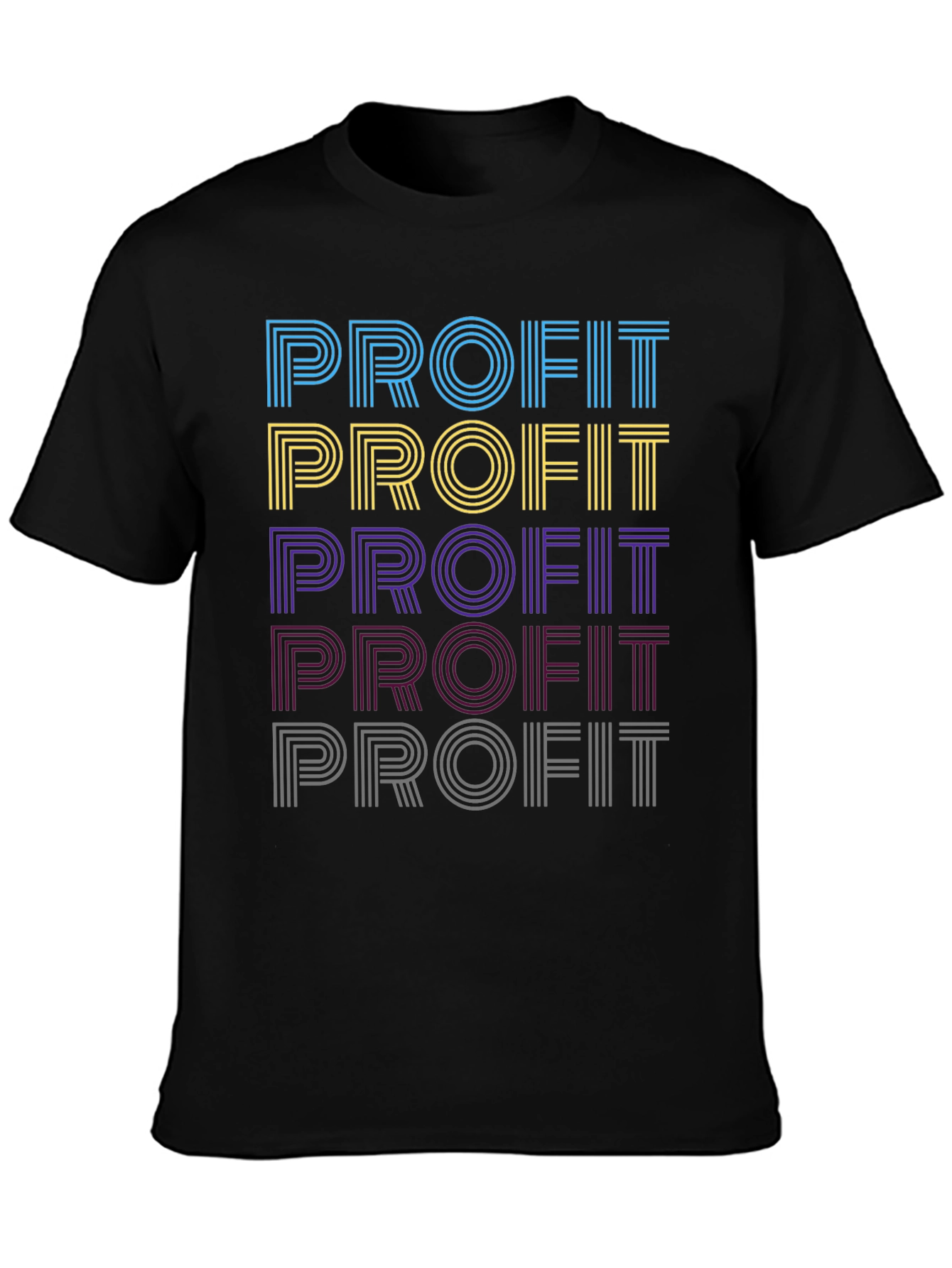 Retro Profit Graphic Tee - Unisex T-Shirt