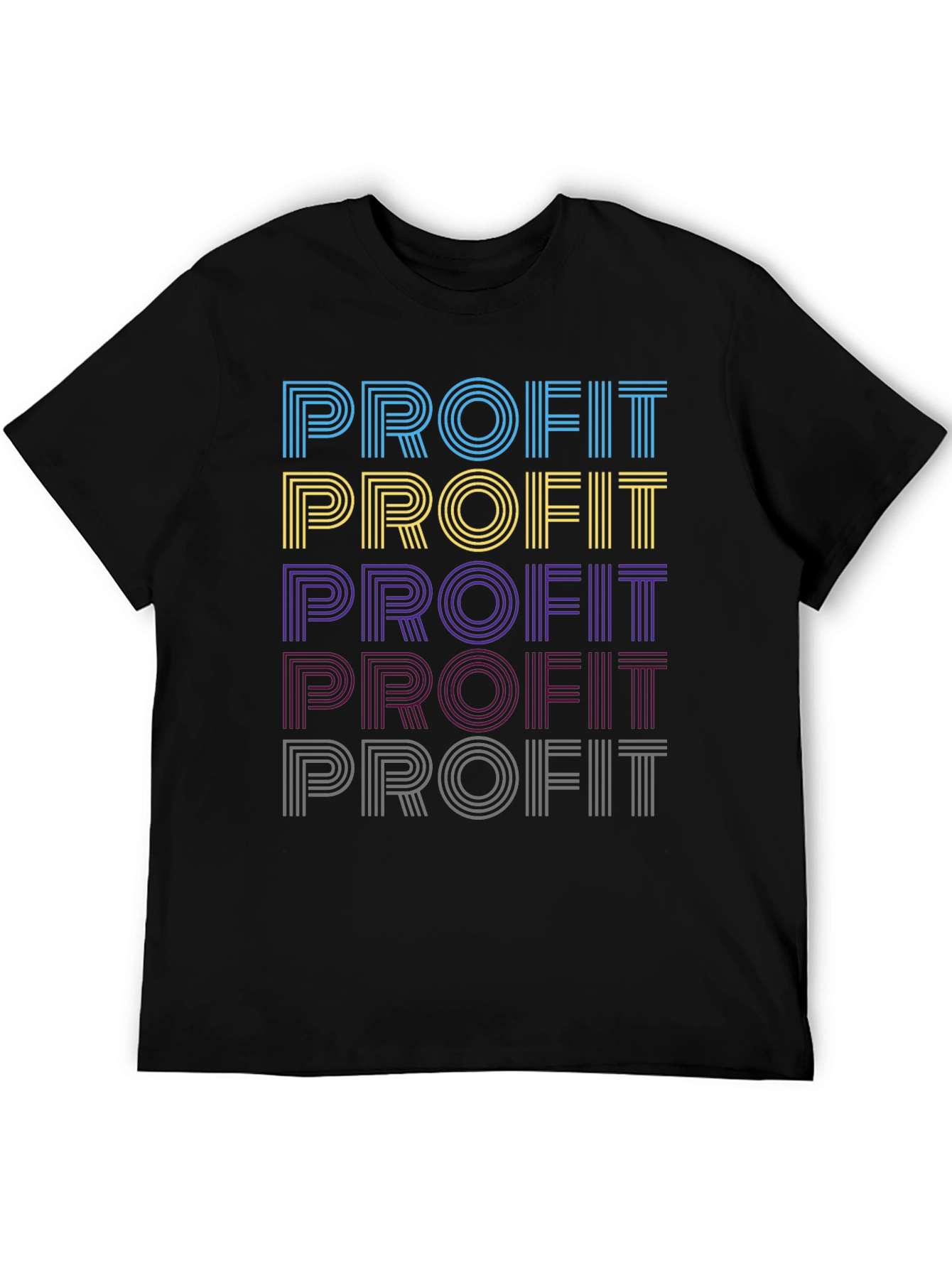 Retro Profit Graphic Tee - Unisex T-Shirt