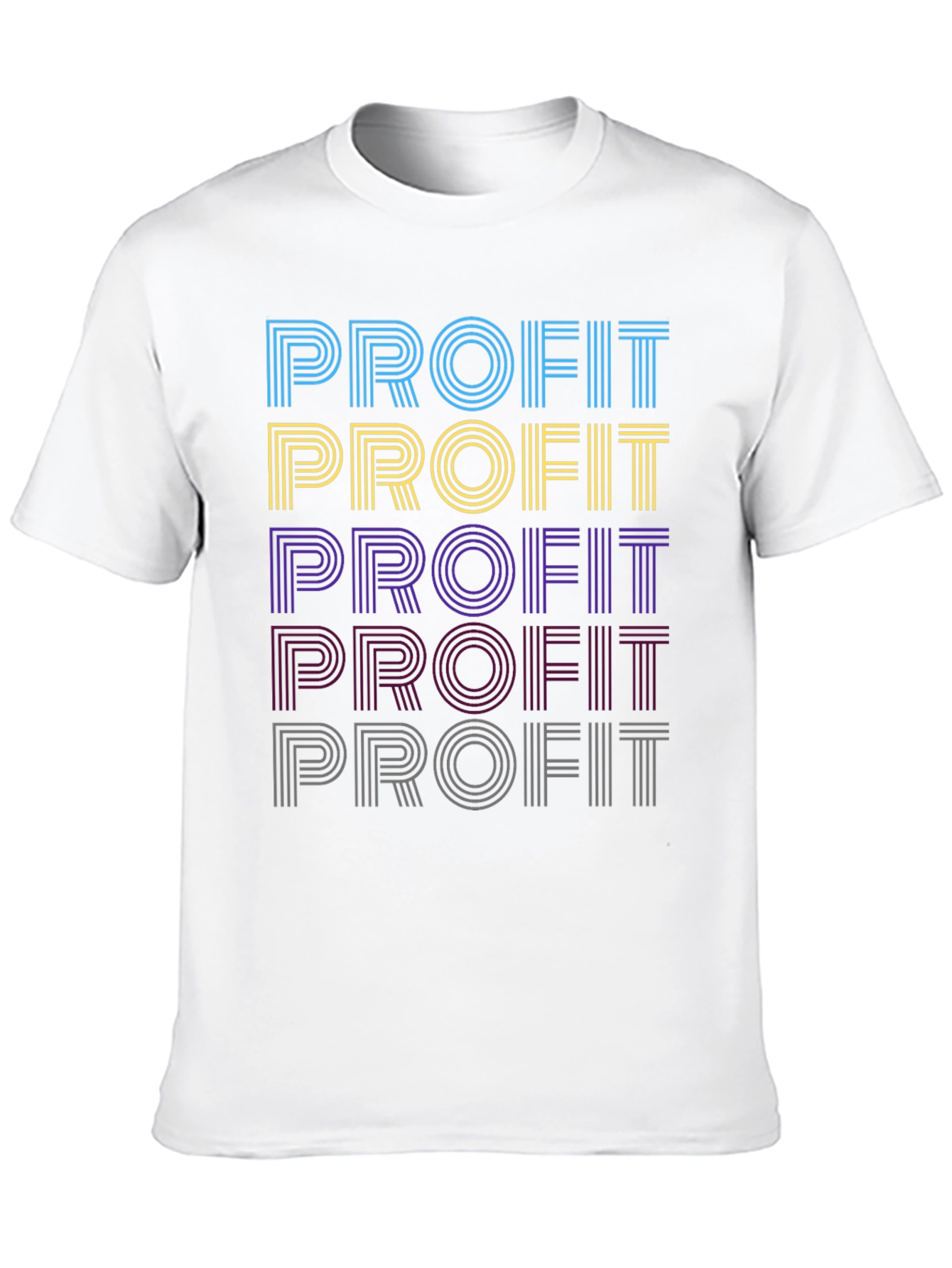 Retro Profit Graphic Tee - Unisex T-Shirt