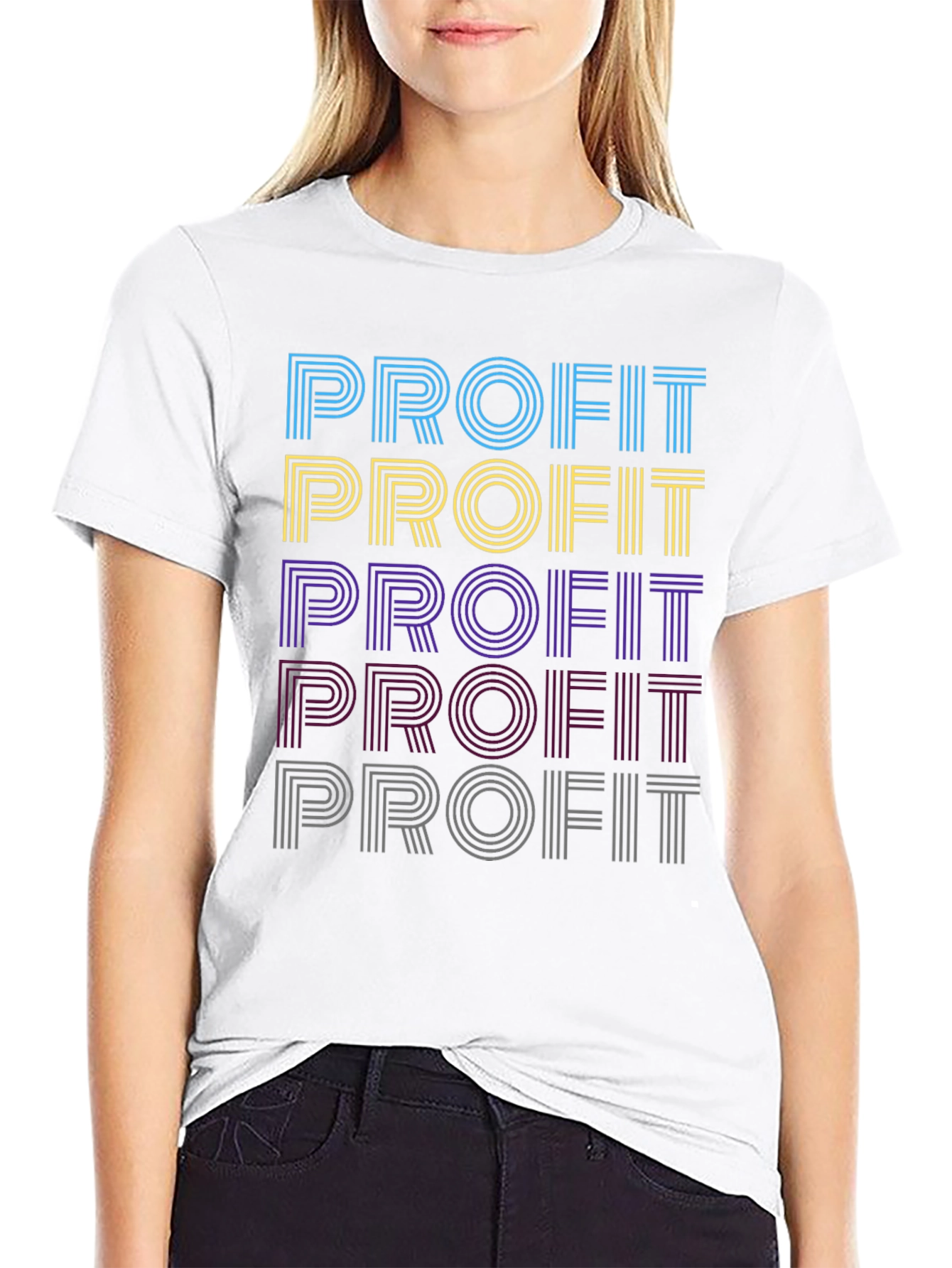 Retro Profit Graphic Tee - Unisex T-Shirt