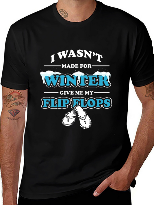 Winter Flip Flops T-Shirt